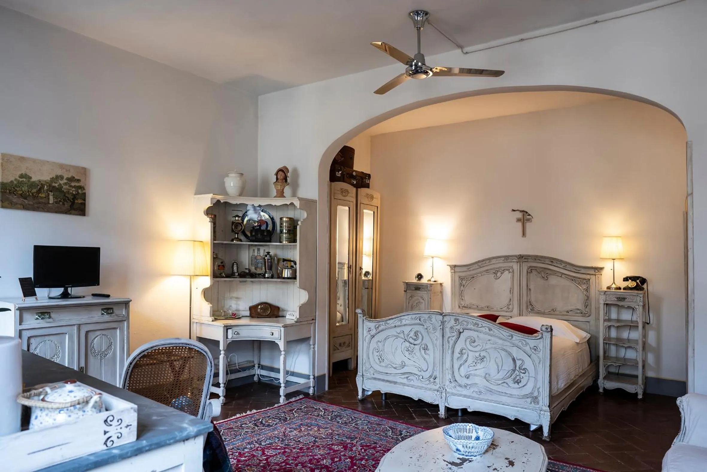 Photo of the whole room, Bed in Le Terrazze Del Chianti b&b Residenza d'Epoca e di Charme