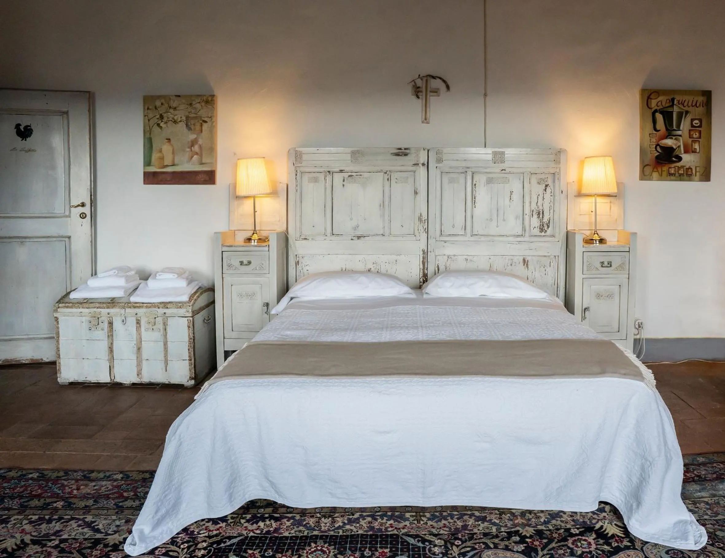 Bed in Le Terrazze Del Chianti b&b Residenza d'Epoca e di Charme