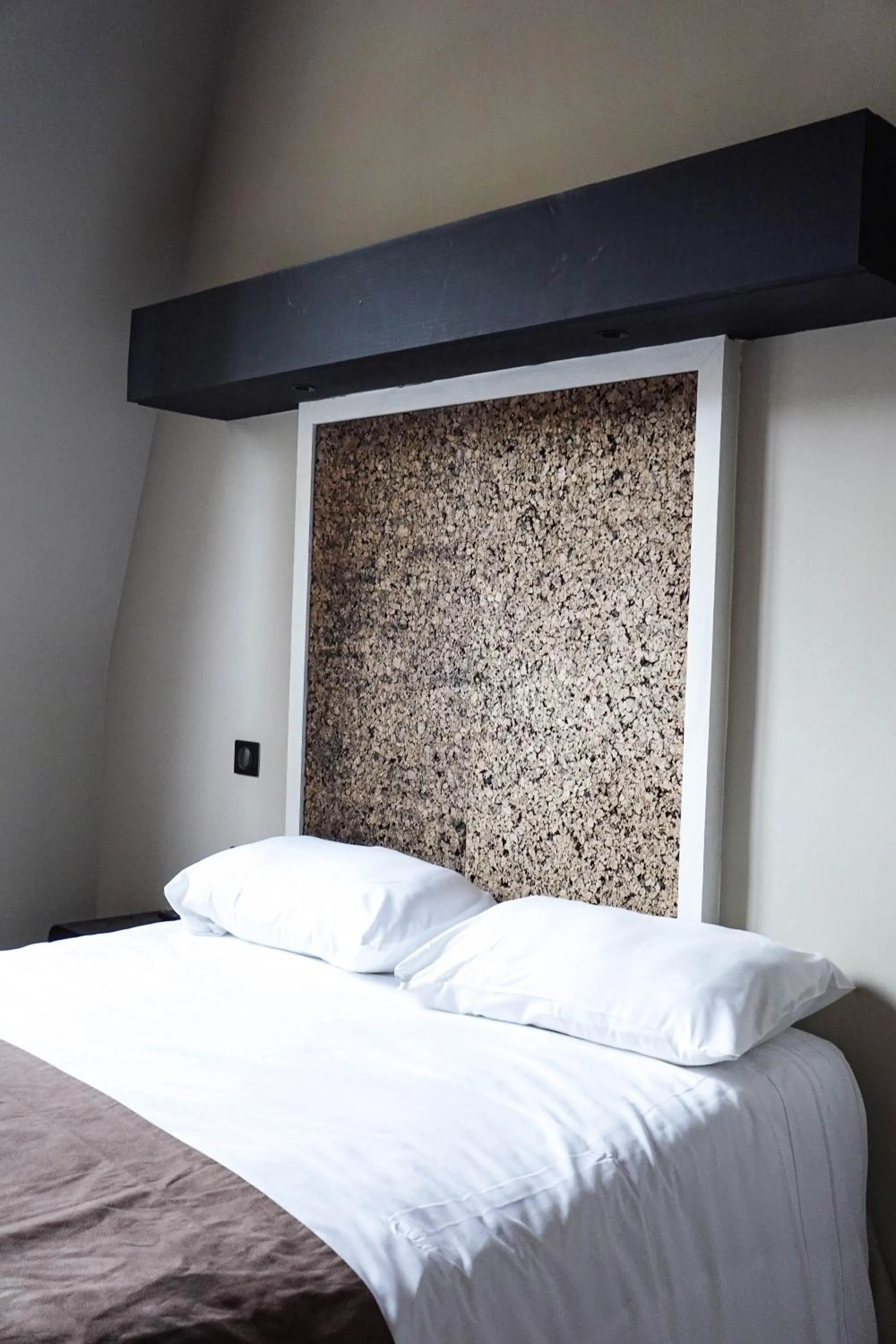 Bedroom, Bed in Hôtel - Restaurant Au Tonnelier