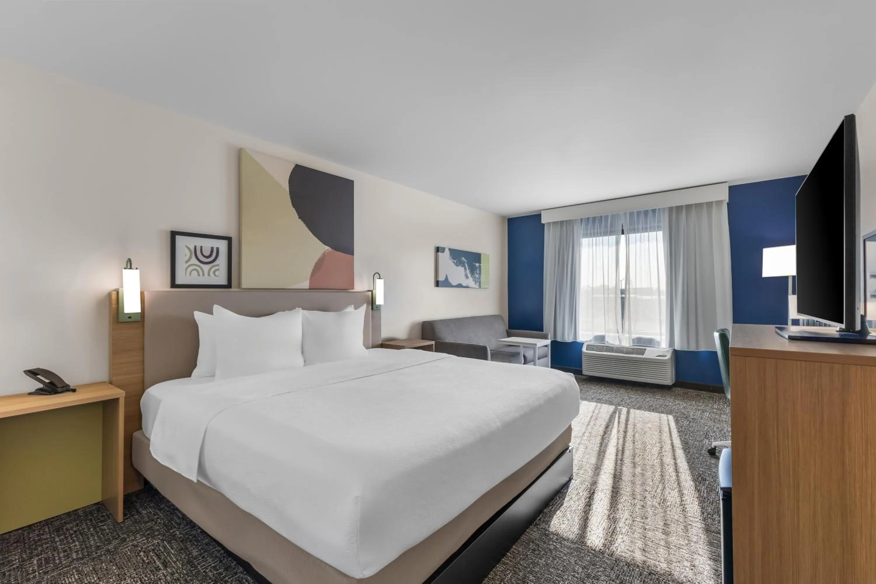 Bed in Spark by Hilton Salt Lake City Central