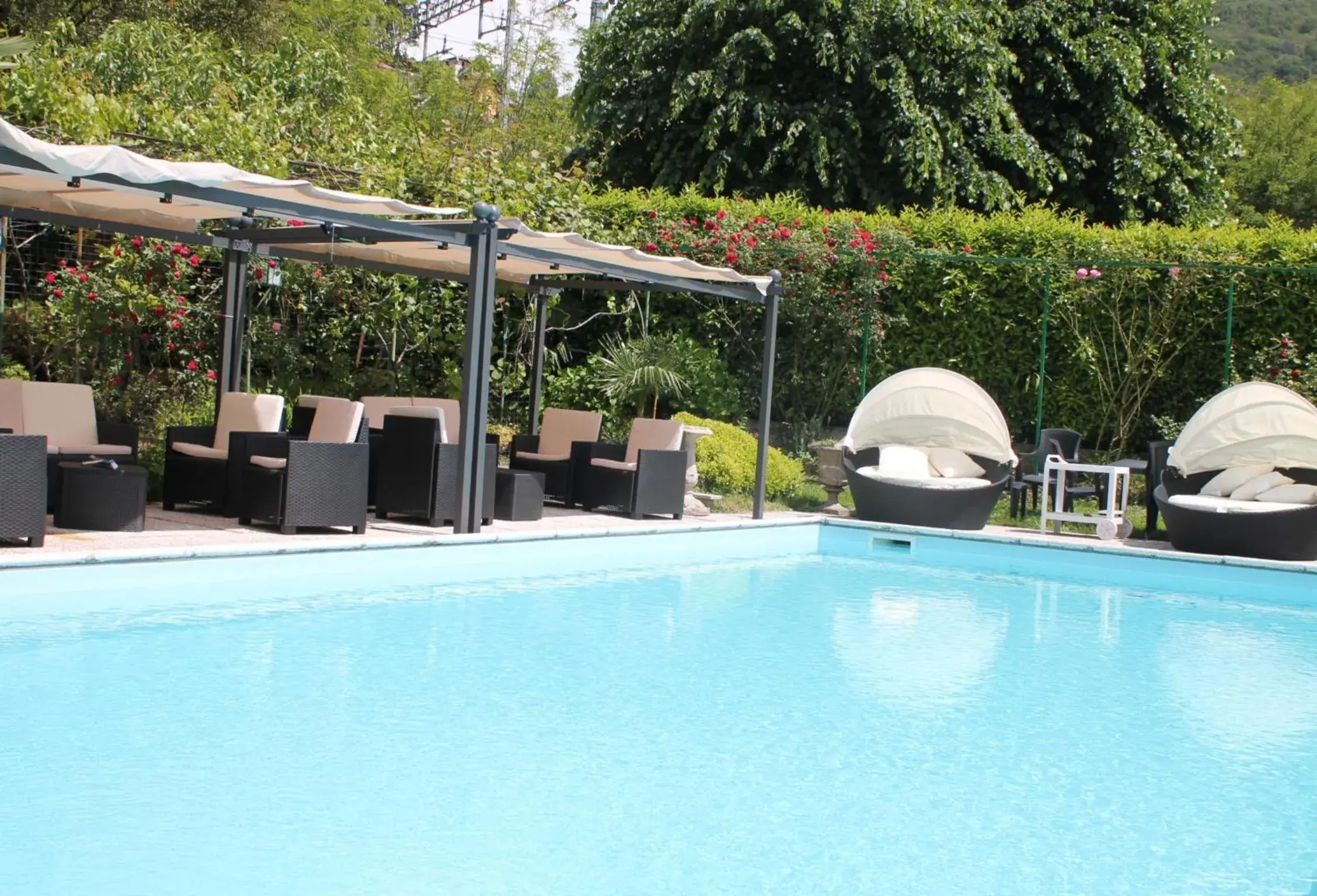 Swimming pool in Albergo Paradiso Swimming pool in Albergo Paradiso