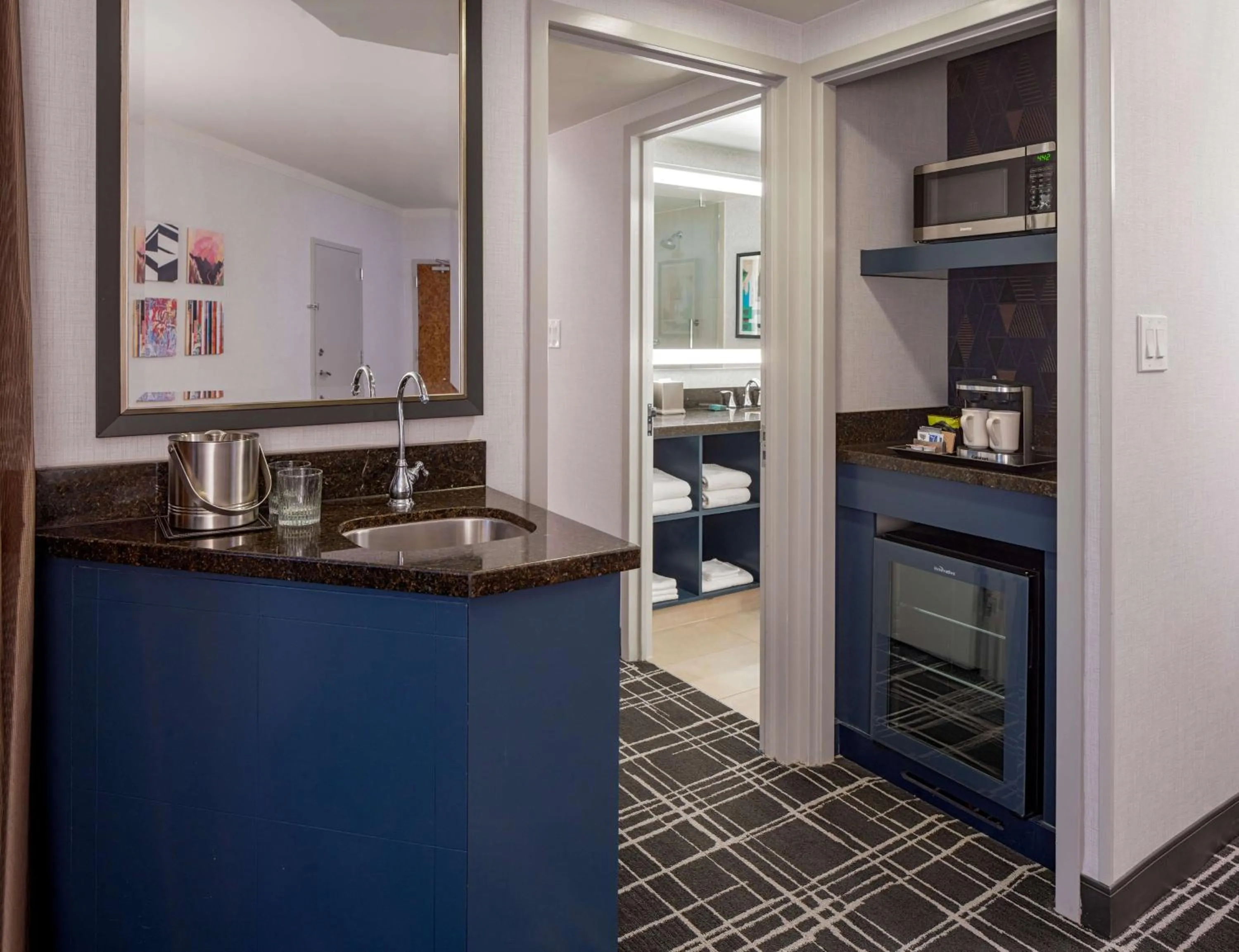 Photo of the whole room in Doubletree Suites by Hilton Salt Lake City