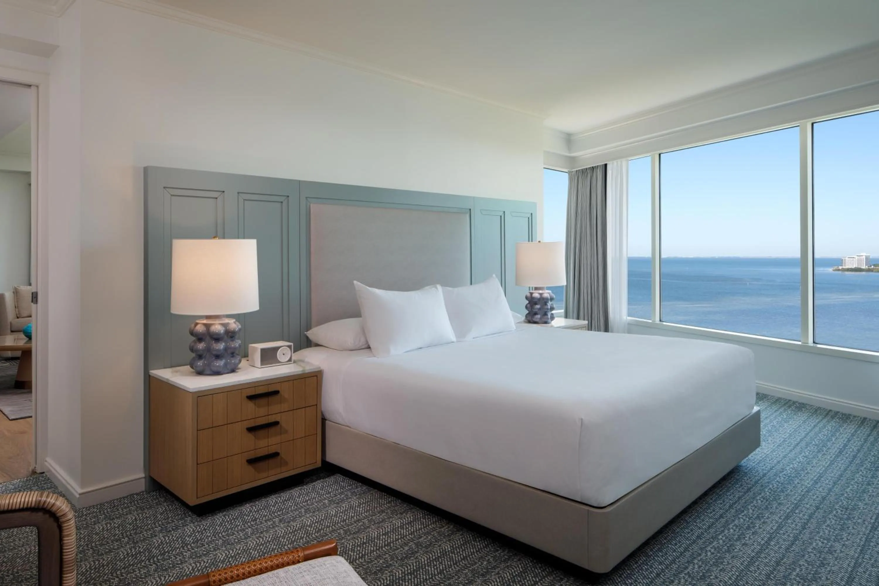 View (from property/room), Bed in Grand Hyatt Tampa Bay