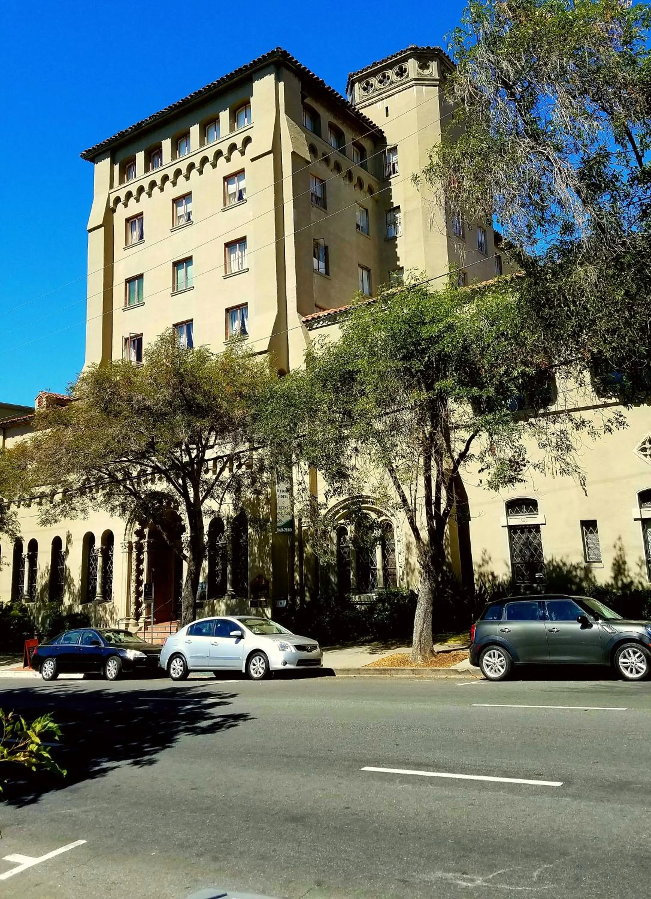 Property building in Berkeley City Club Hotel