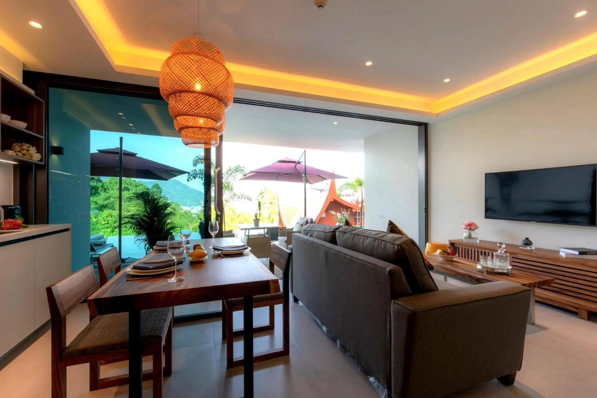 Living room in Patong Heights