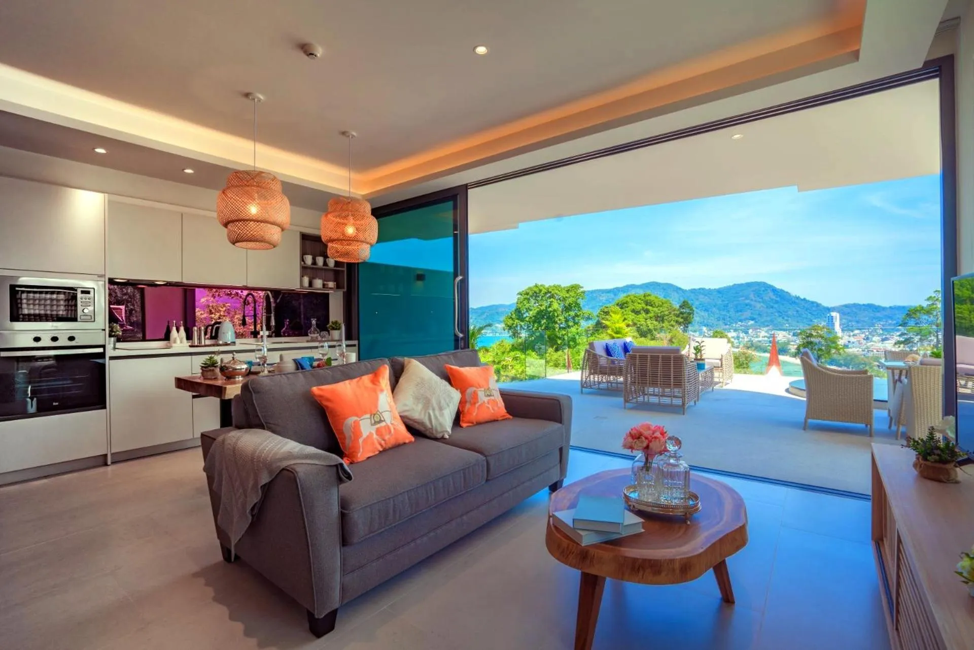 Living room in Patong Heights
