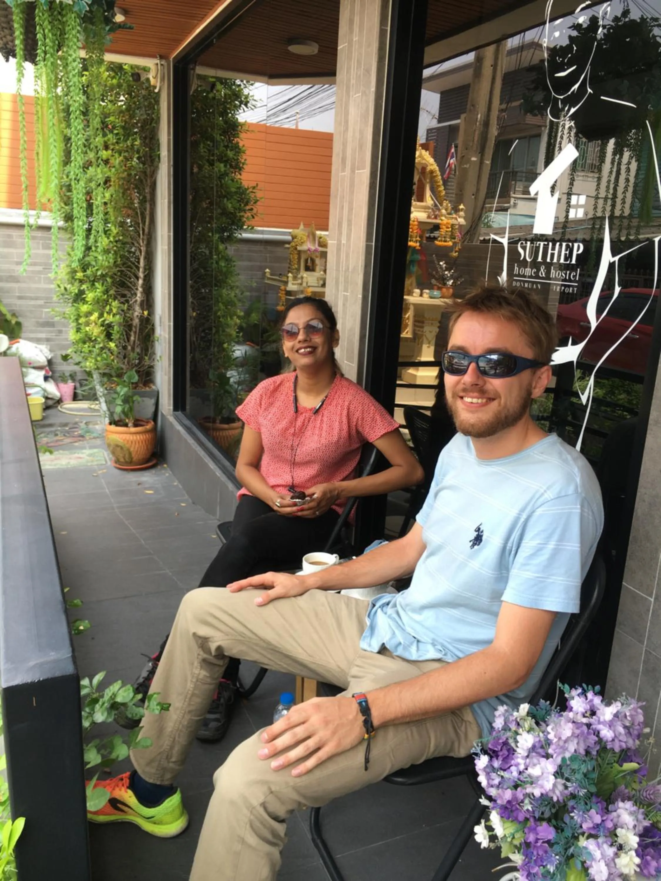 Patio in Suthep Home & Hostel