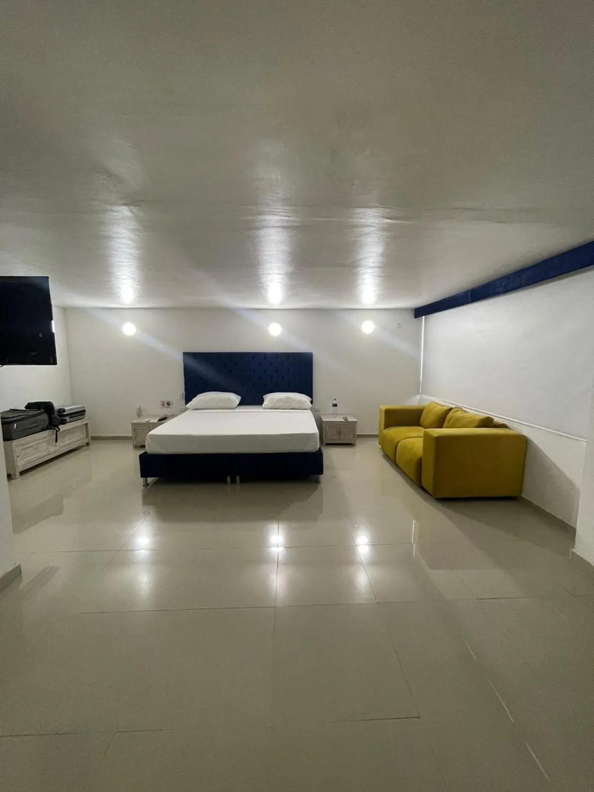 Bed in Hotel Hernández CTG