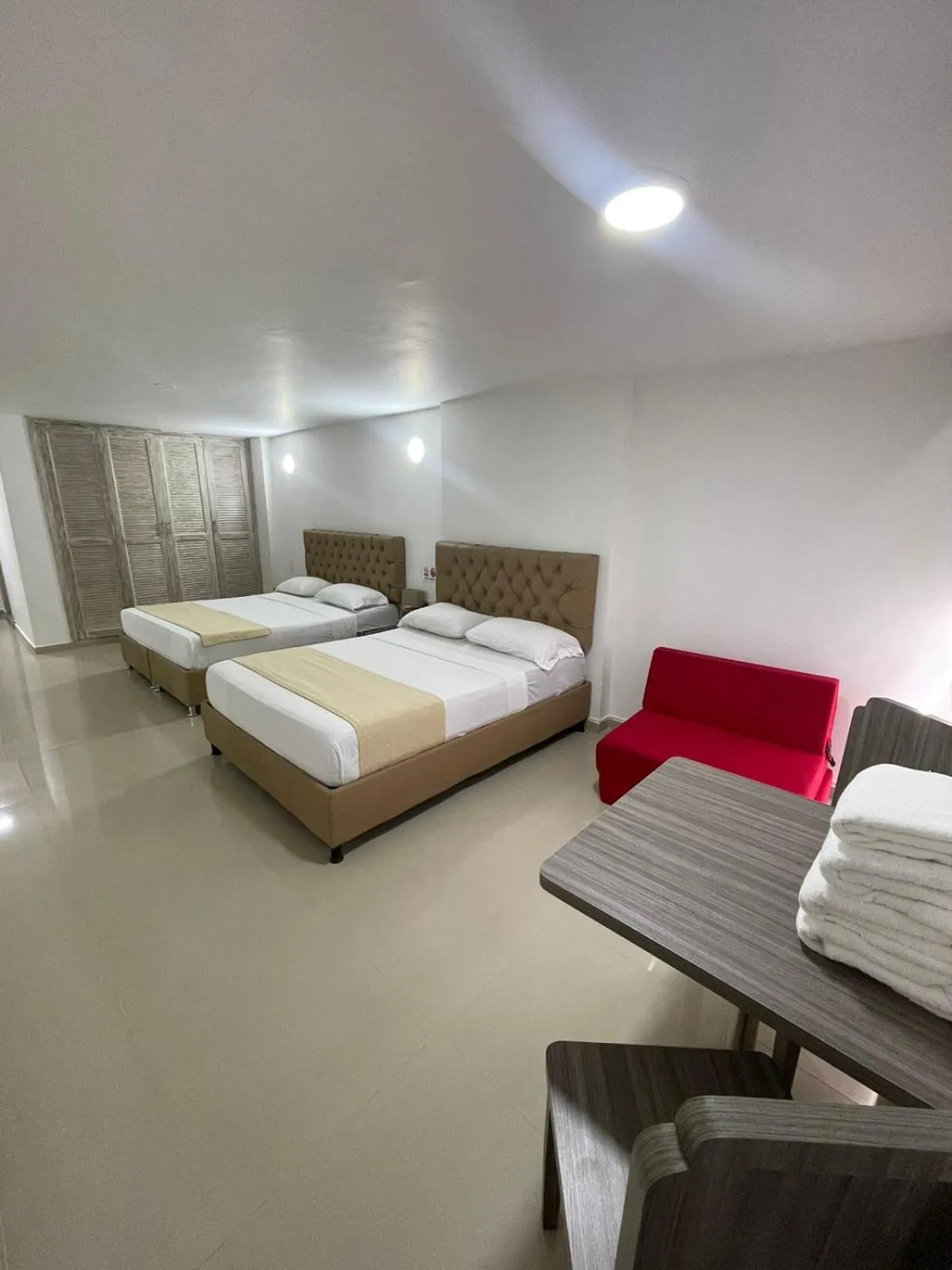 Bed in Hotel Hernández CTG