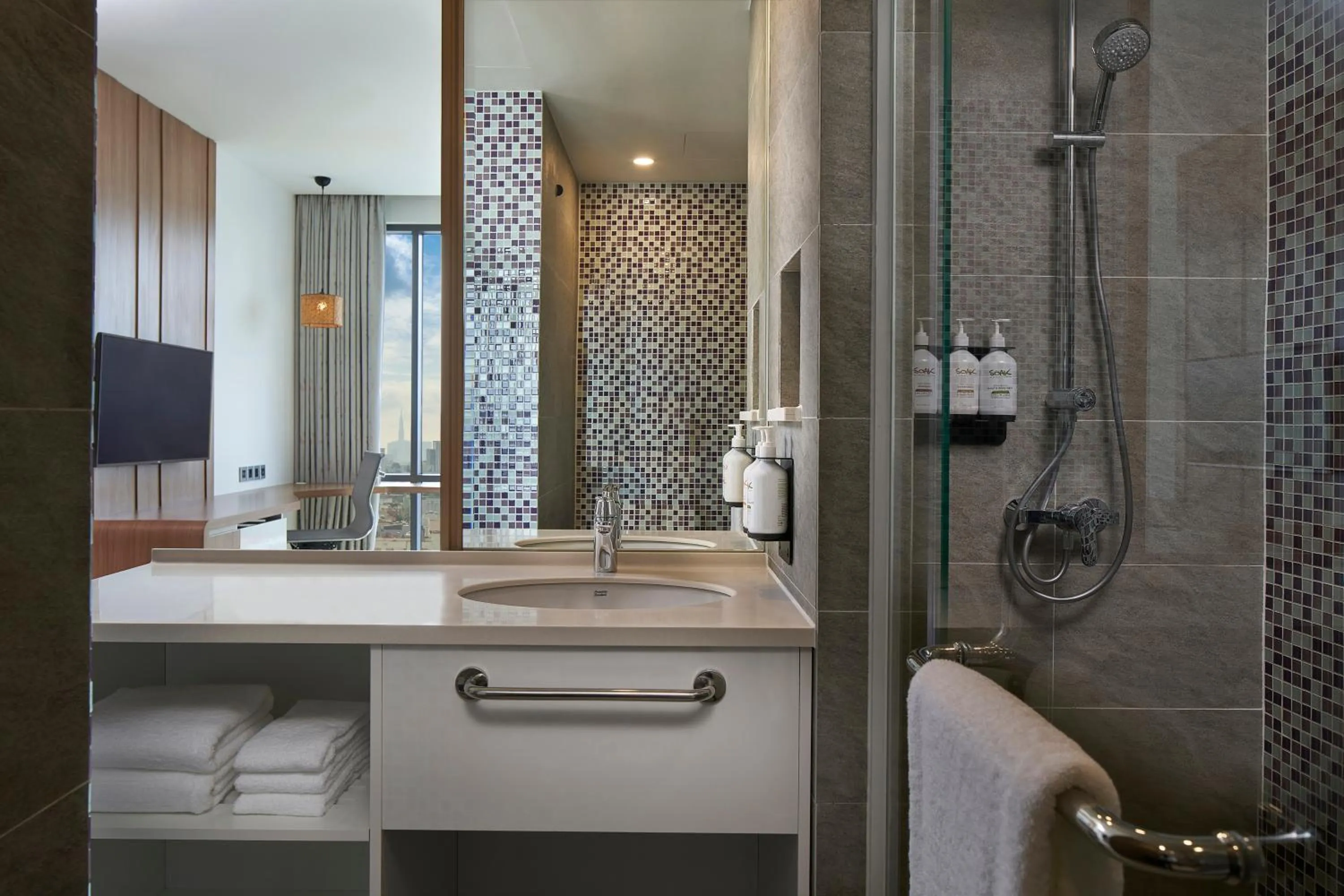 Shower in Holiday Inn & Suites Saigon Airport by IHG