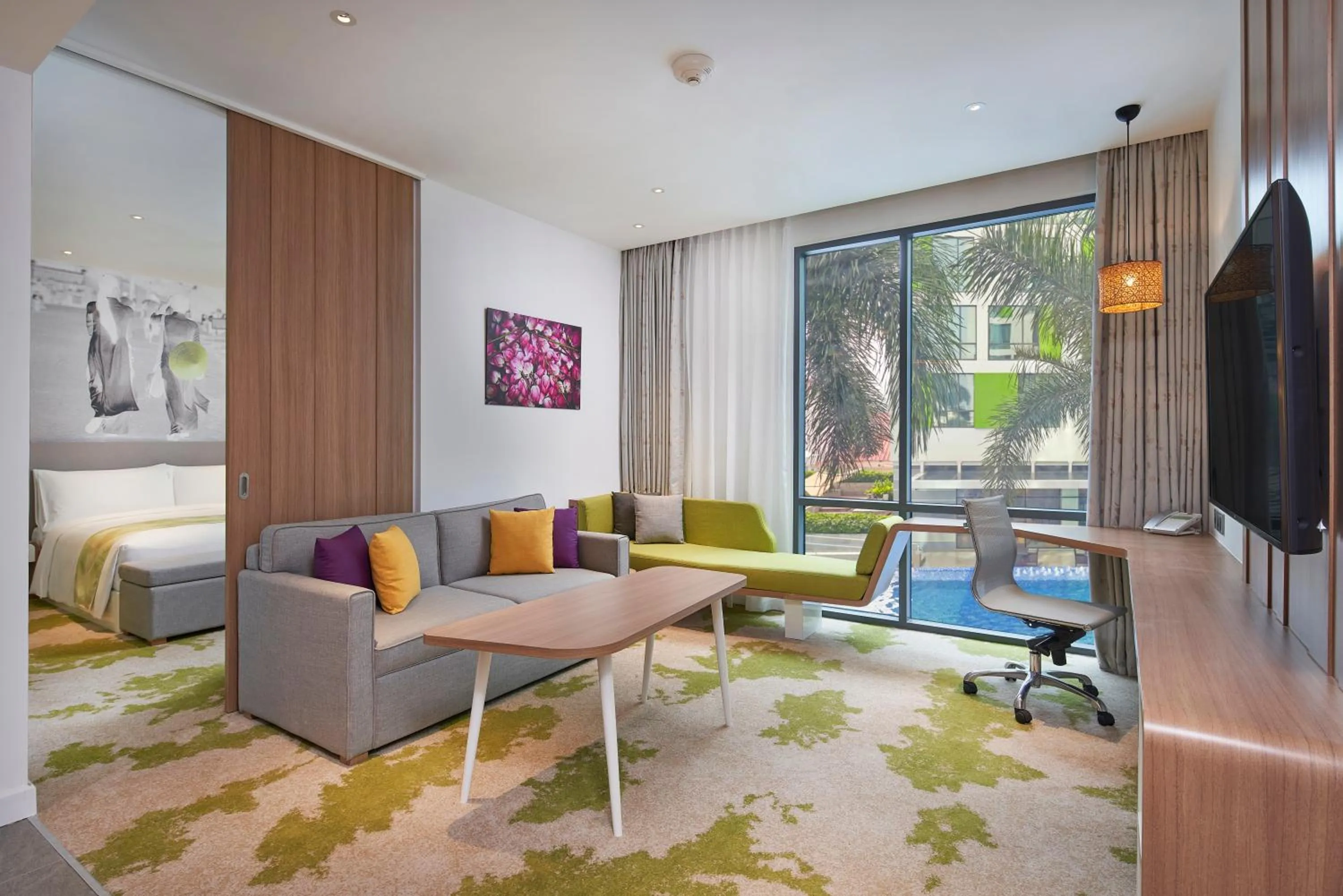 Living room in Holiday Inn & Suites Saigon Airport by IHG