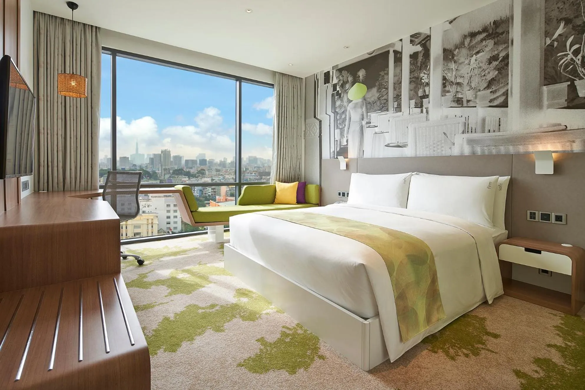 Photo of the whole room, Bed in Holiday Inn & Suites Saigon Airport by IHG