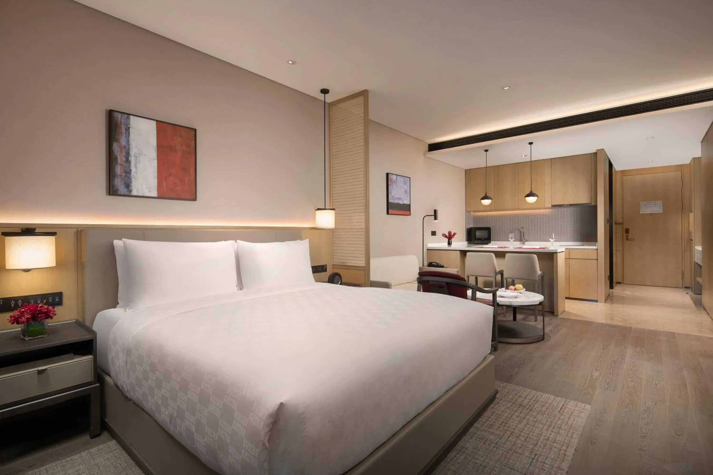 Bedroom, Bed in InterContinental Xi'an Hi-Tech Zone Bedroom, Bed in InterContinental Xi'an Hi-Tech Zone