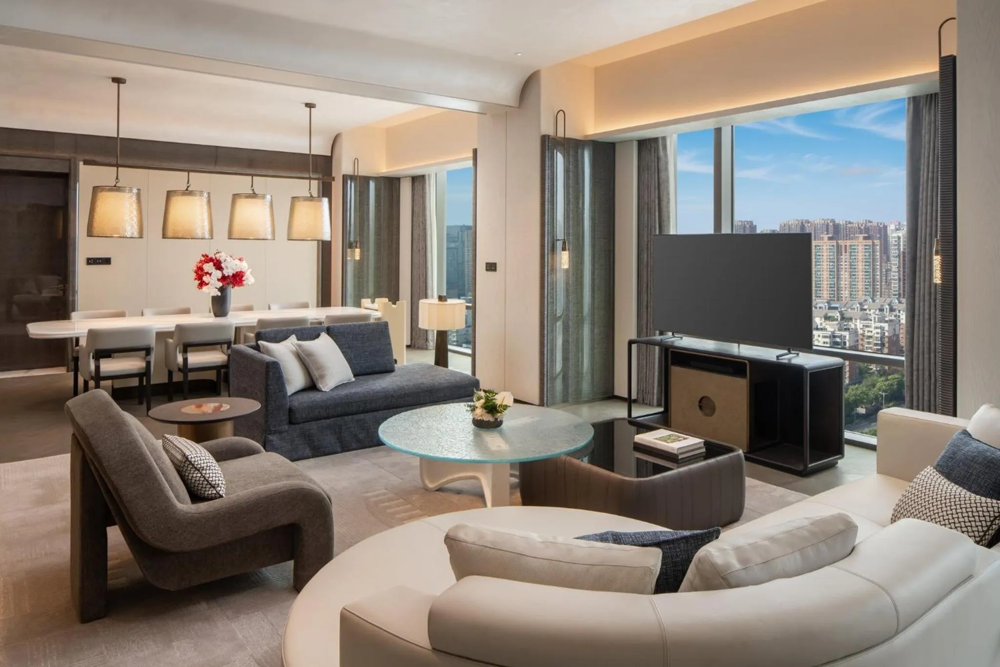 Photo of the whole room in InterContinental Xi'an Hi-Tech Zone