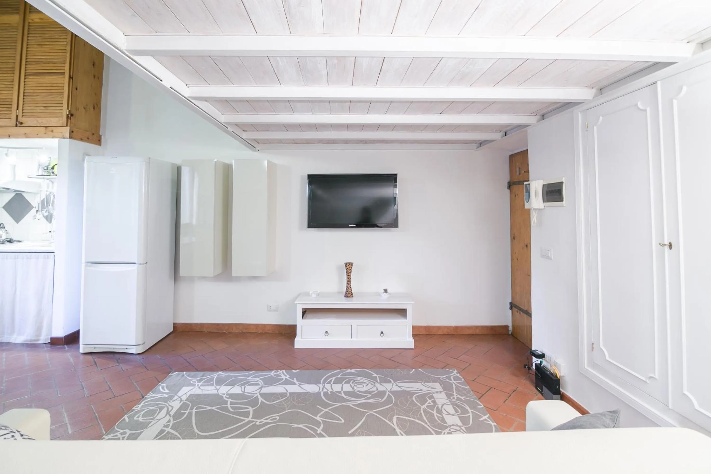 TV and multimedia, Bed in San Niccolò Loft by Mmega