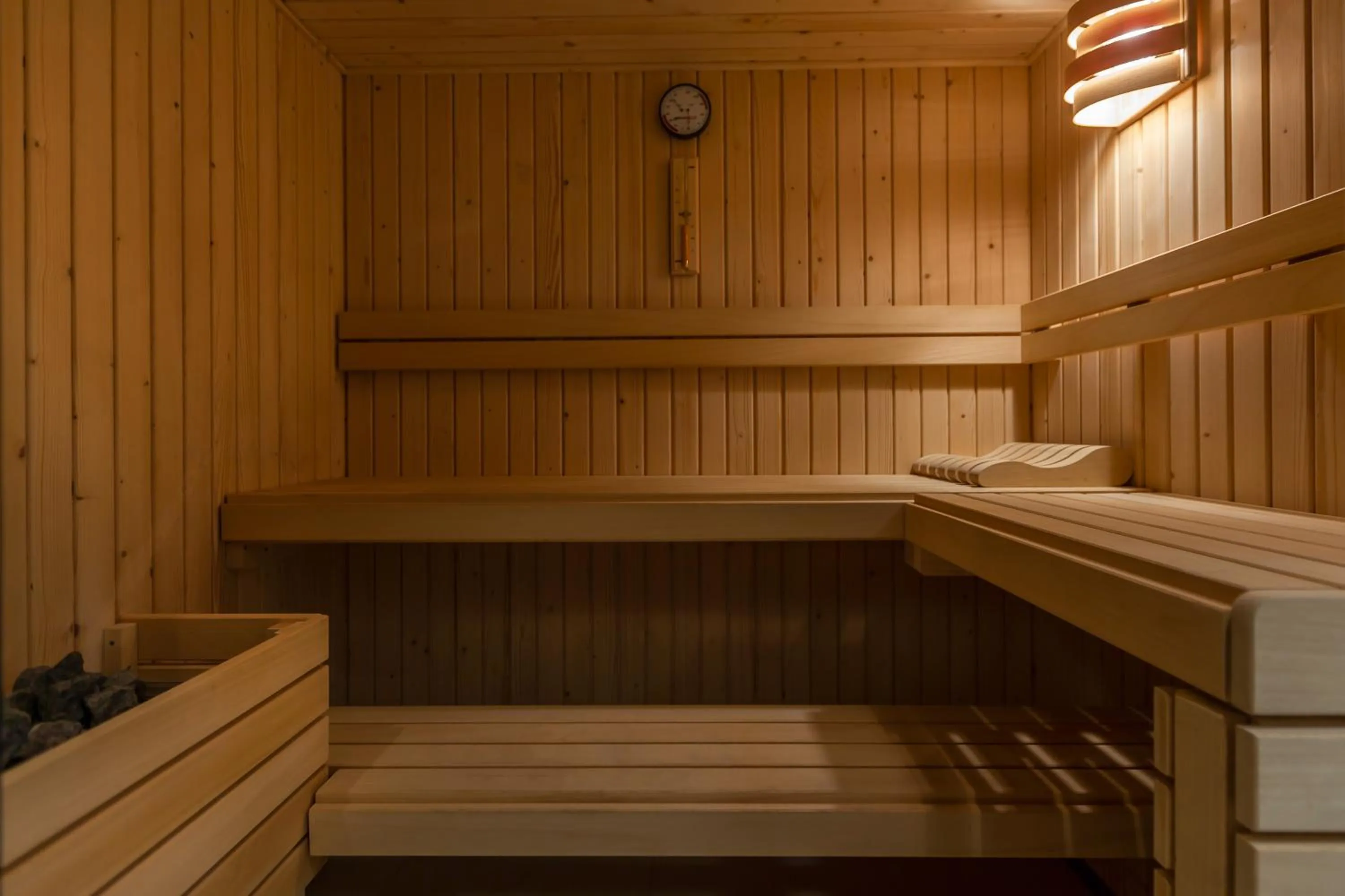 Sauna in ADAM Hotel Suites