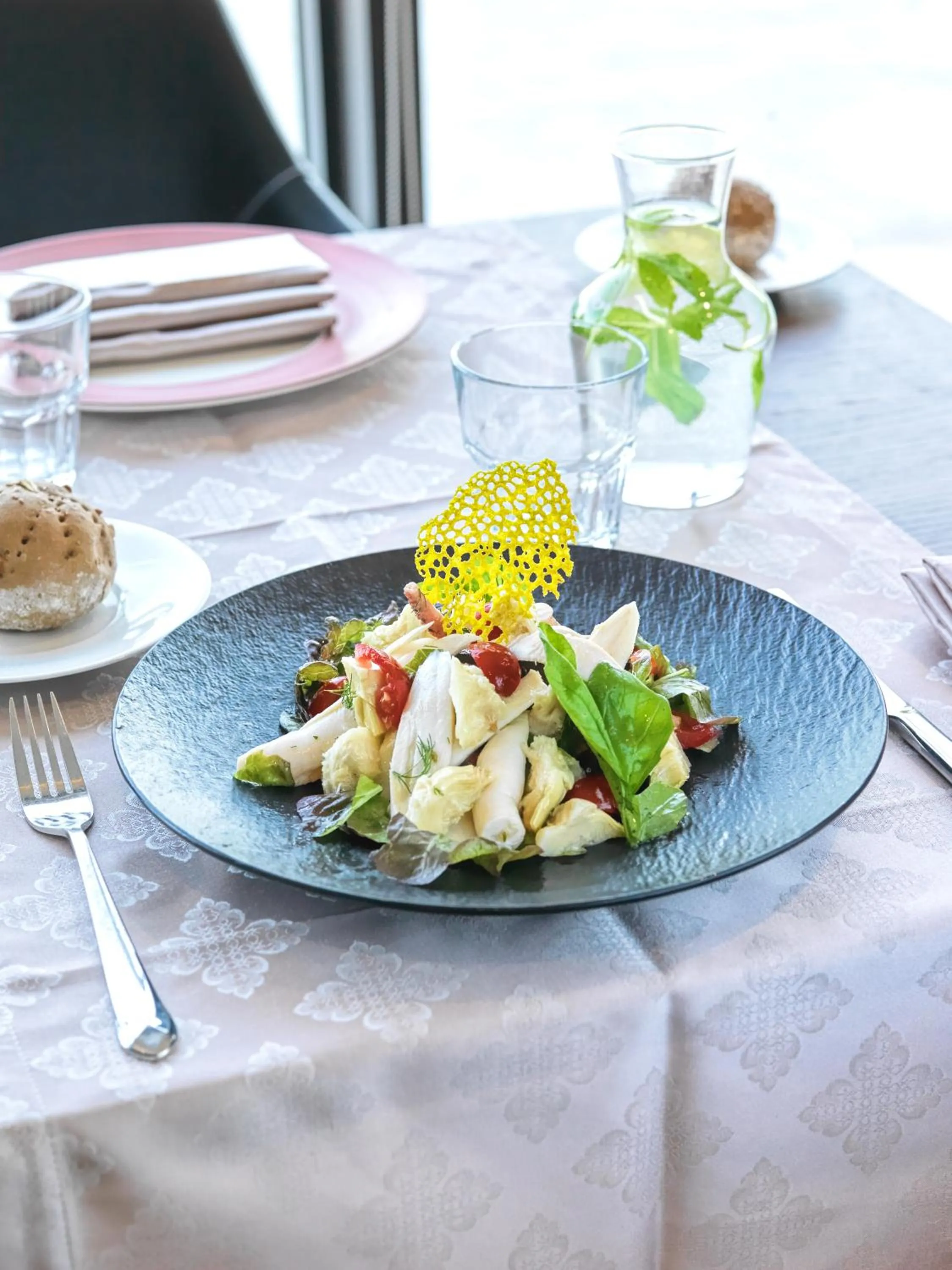 Food in ADAM Hotel Suites