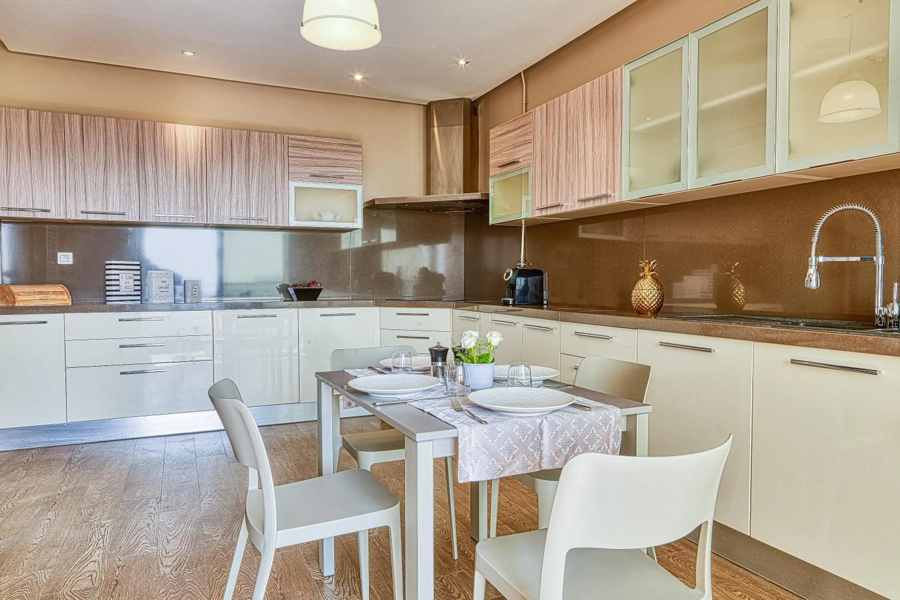 Kitchen or kitchenette in ADAM Hotel Suites