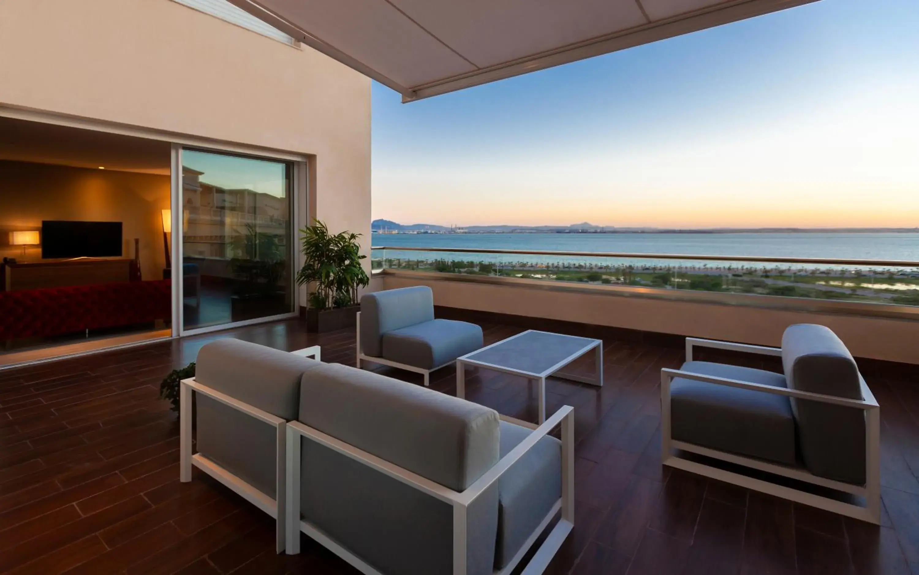 Balcony/Terrace in ADAM Hotel Suites Balcony/Terrace in ADAM Hotel Suites