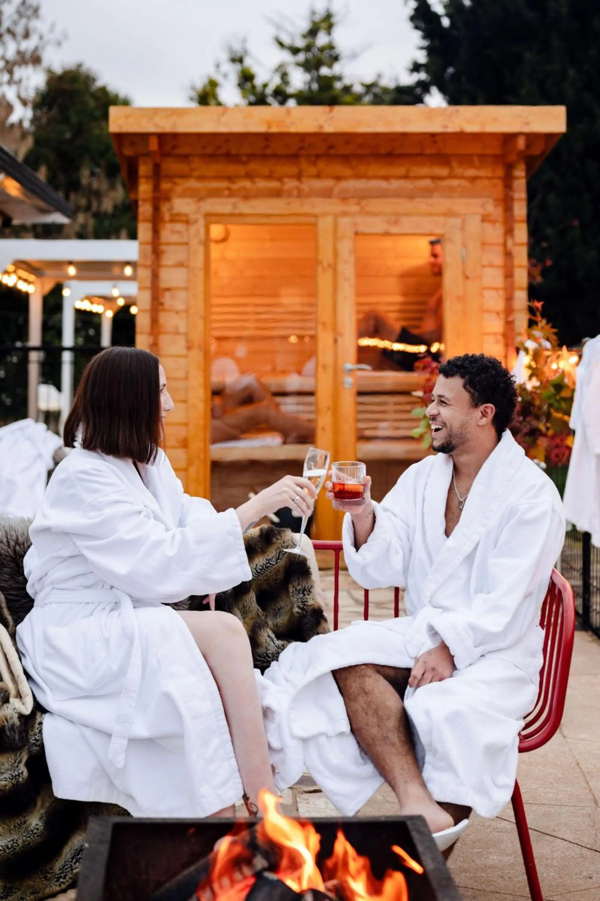 Sauna in The Oriana Orange - Retro Hotel & Resort