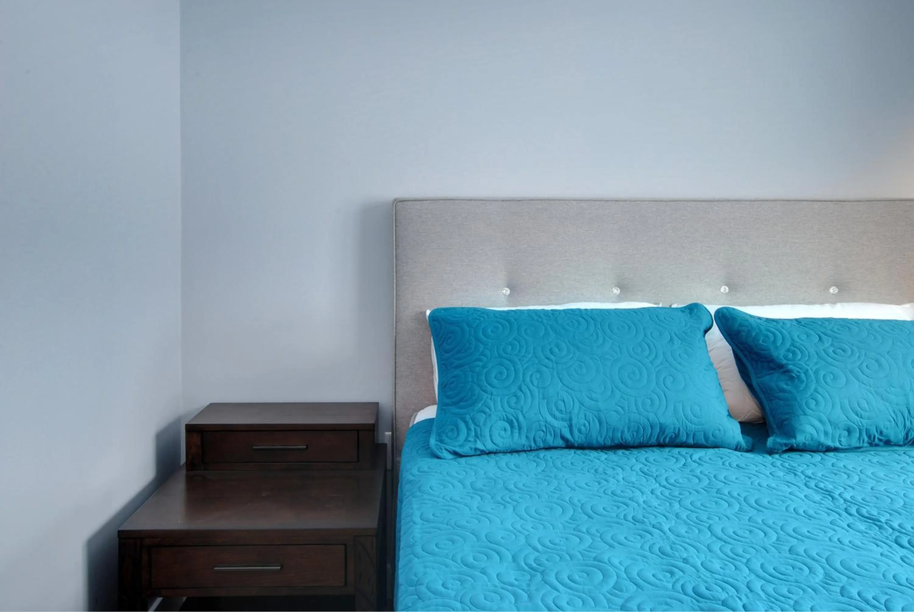 Bed in Appalachian Chalets & RV