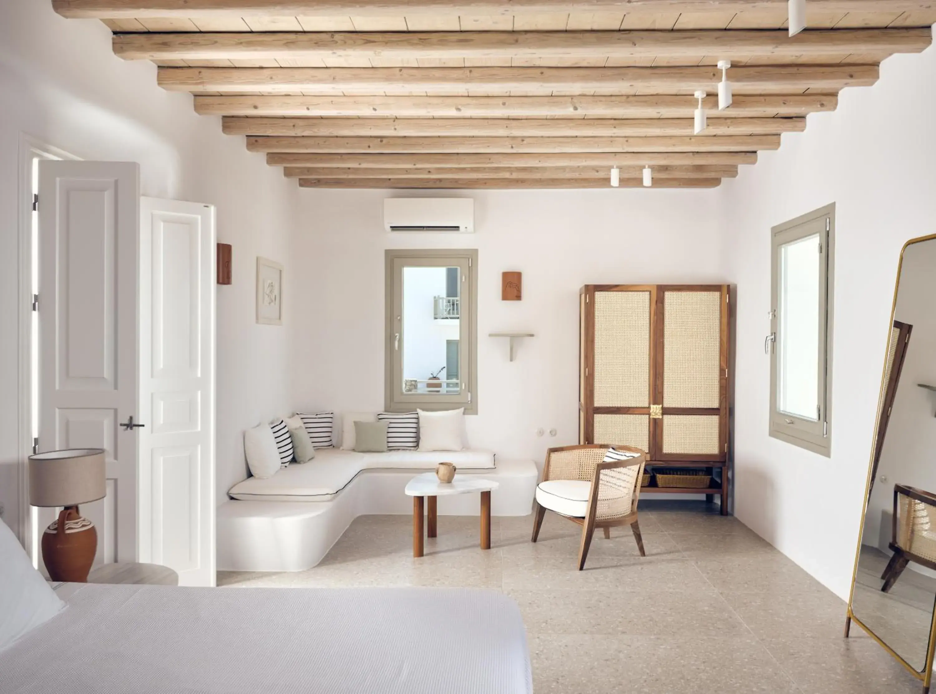 Hilltop Sea View Suite in Belvedere Mykonos - Hilltop Rooms & Suites - The Leading Hotels of the World Hilltop Sea View Suite in Belvedere Mykonos - Hilltop Rooms & Suites - The Leading Hotels of the World