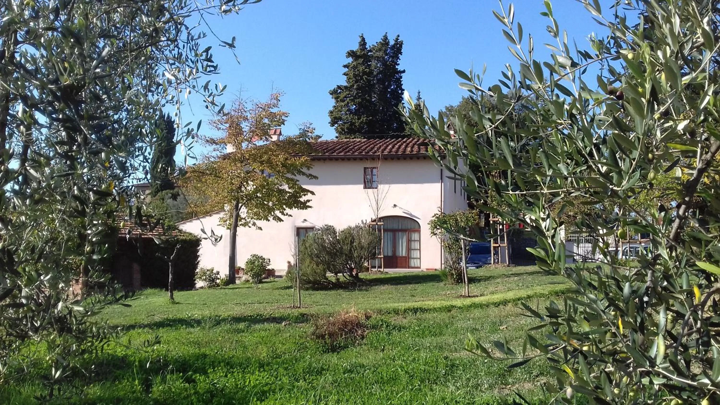 Facade/entrance in podere Sanlorenzo