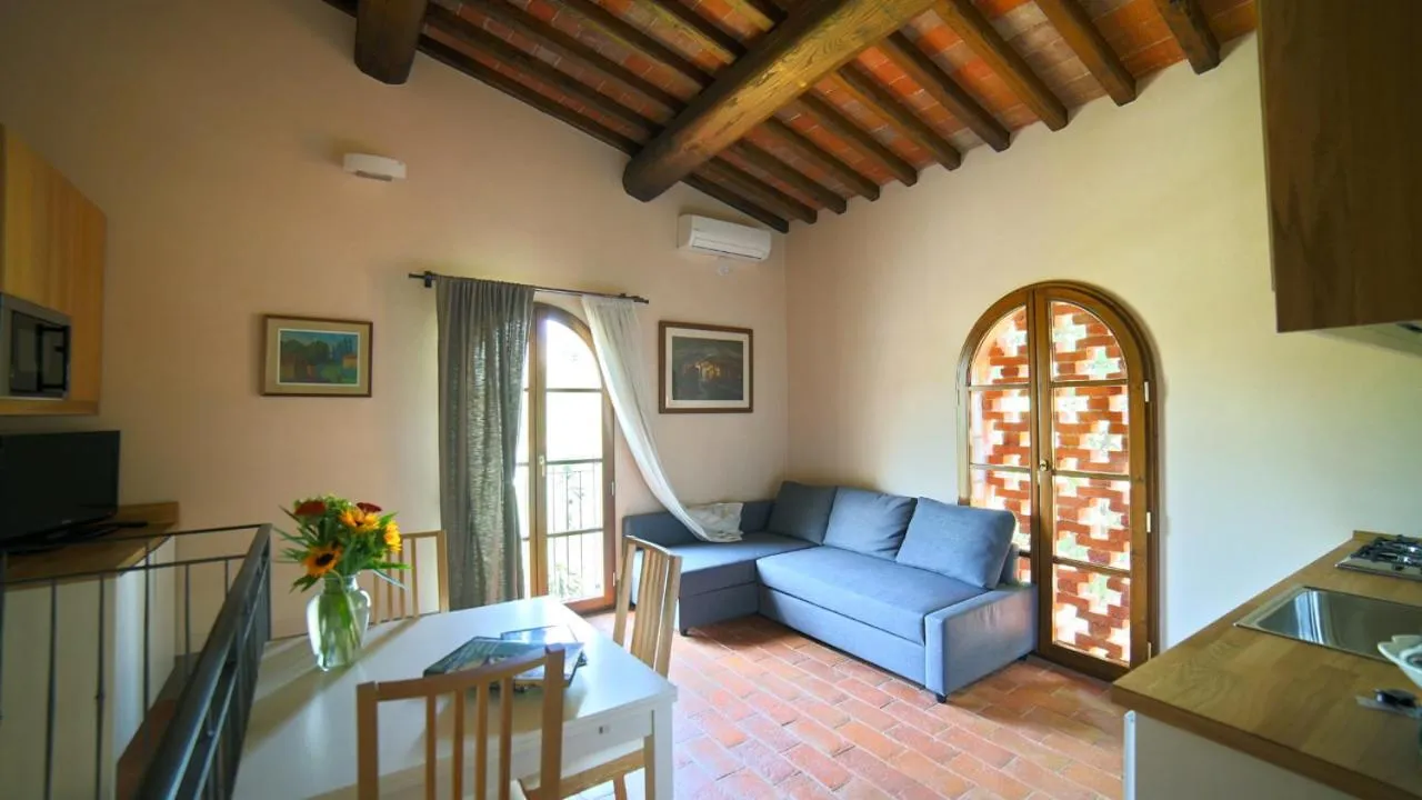 Living room in podere Sanlorenzo