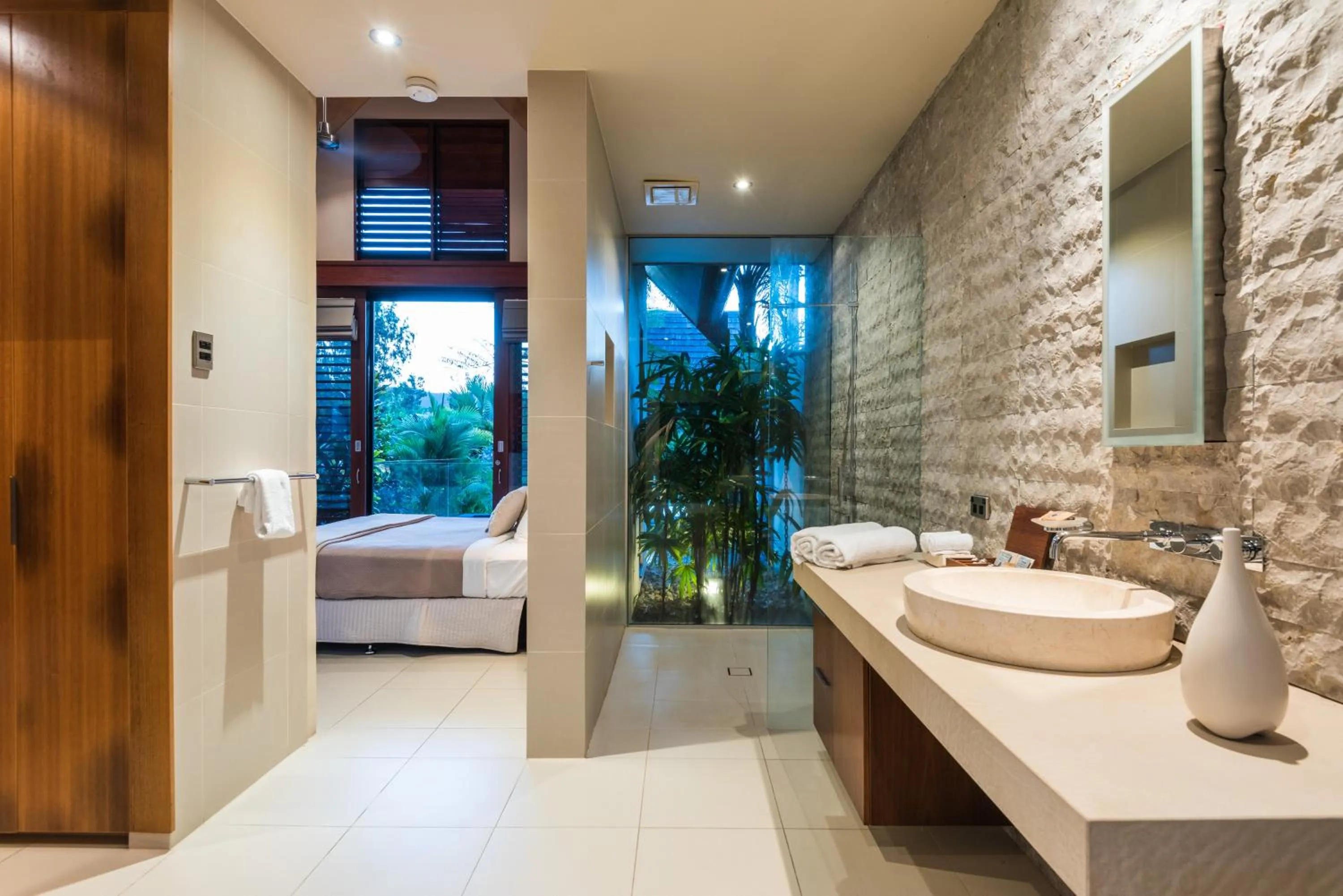 Bathroom in Niramaya Villas and Spa