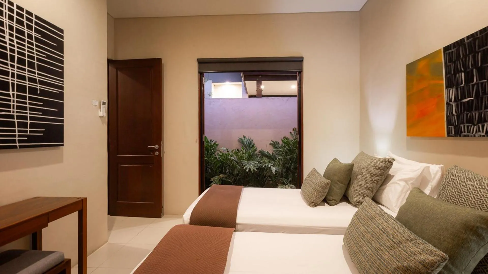 Bedroom, Bed in Niramaya Villas and Spa