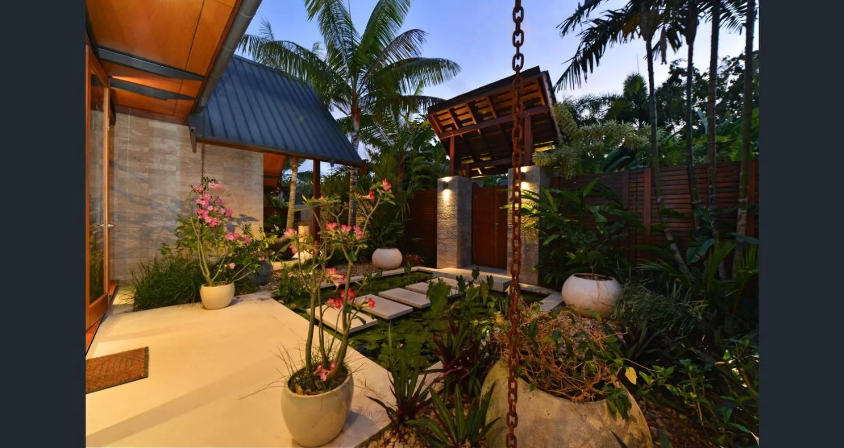 Balcony/Terrace in Niramaya Villas and Spa