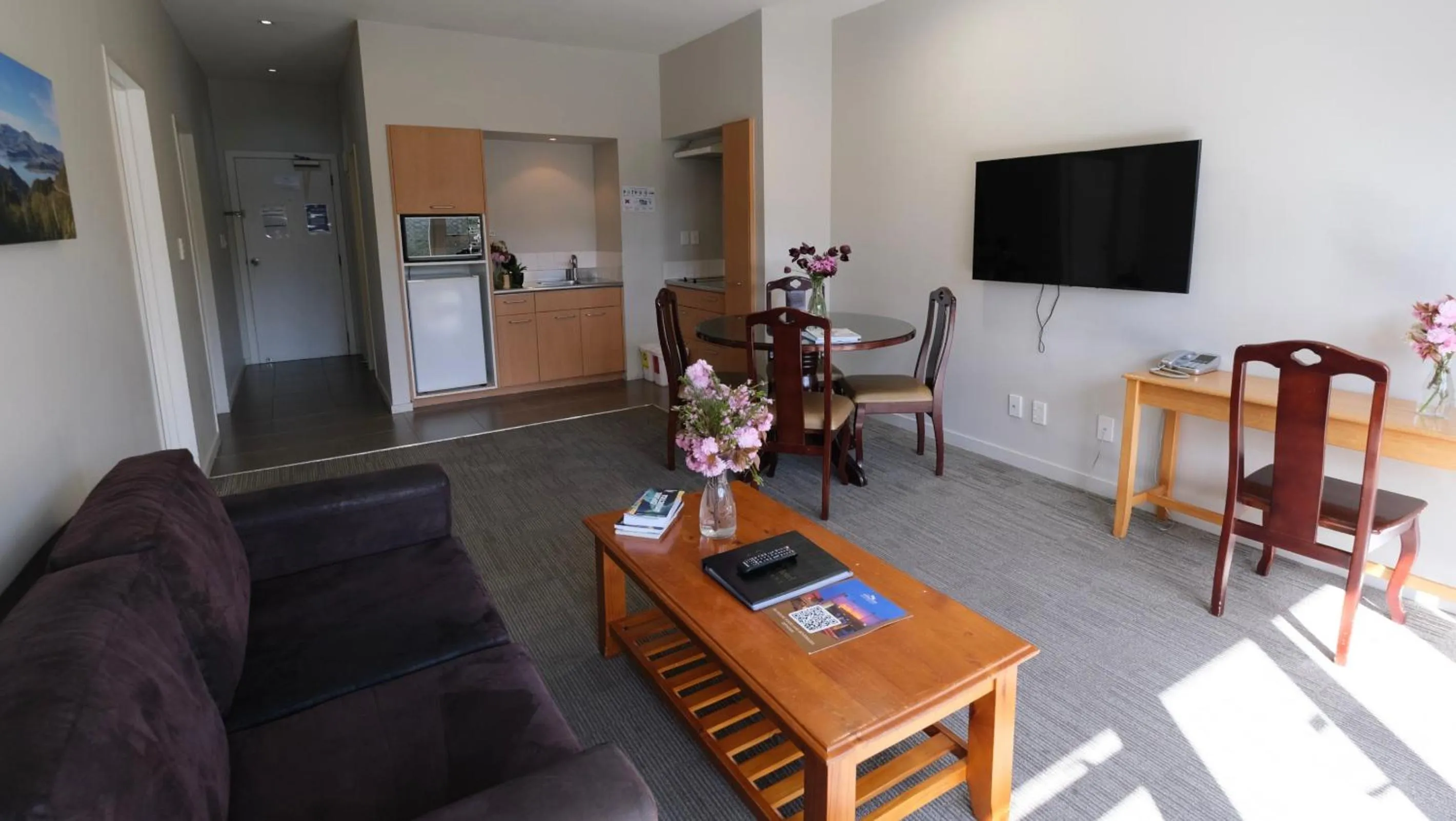 Seating area in The Garden Hotel