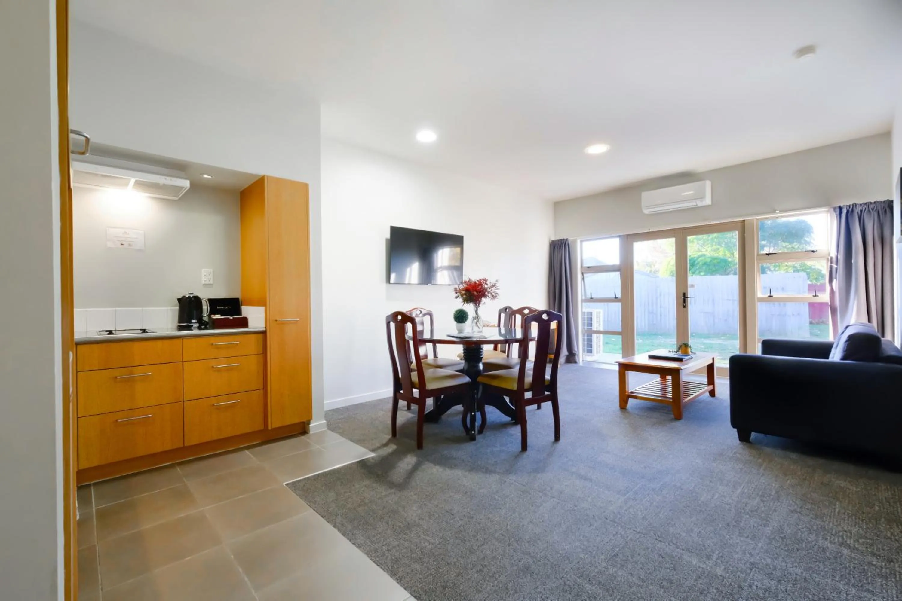 Dining area in The Garden Hotel