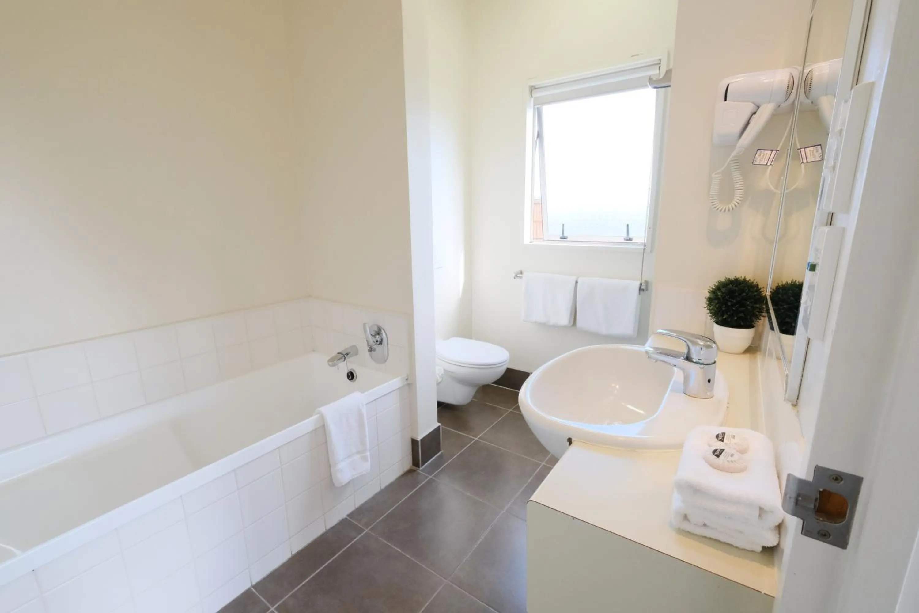 Bathroom in The Garden Hotel