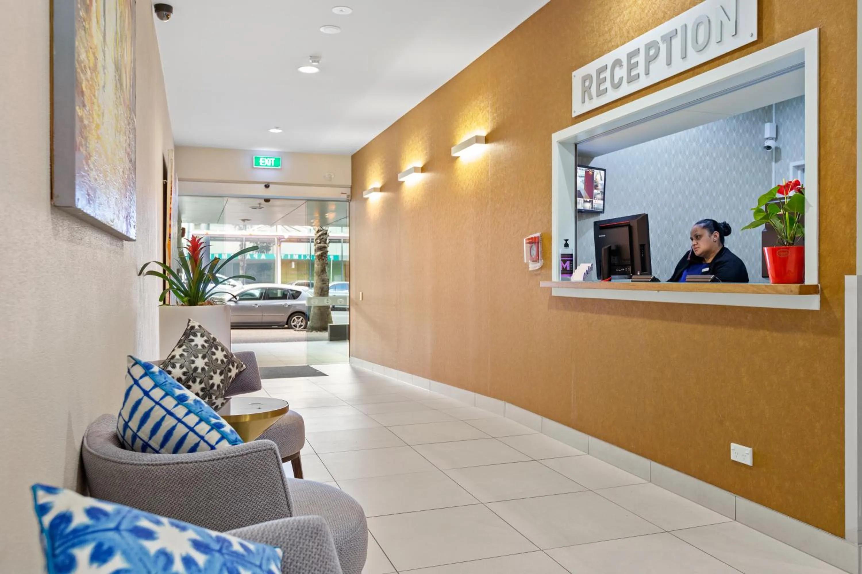 Lobby or reception in Proximity Apartments Manukau / Auckland Airport