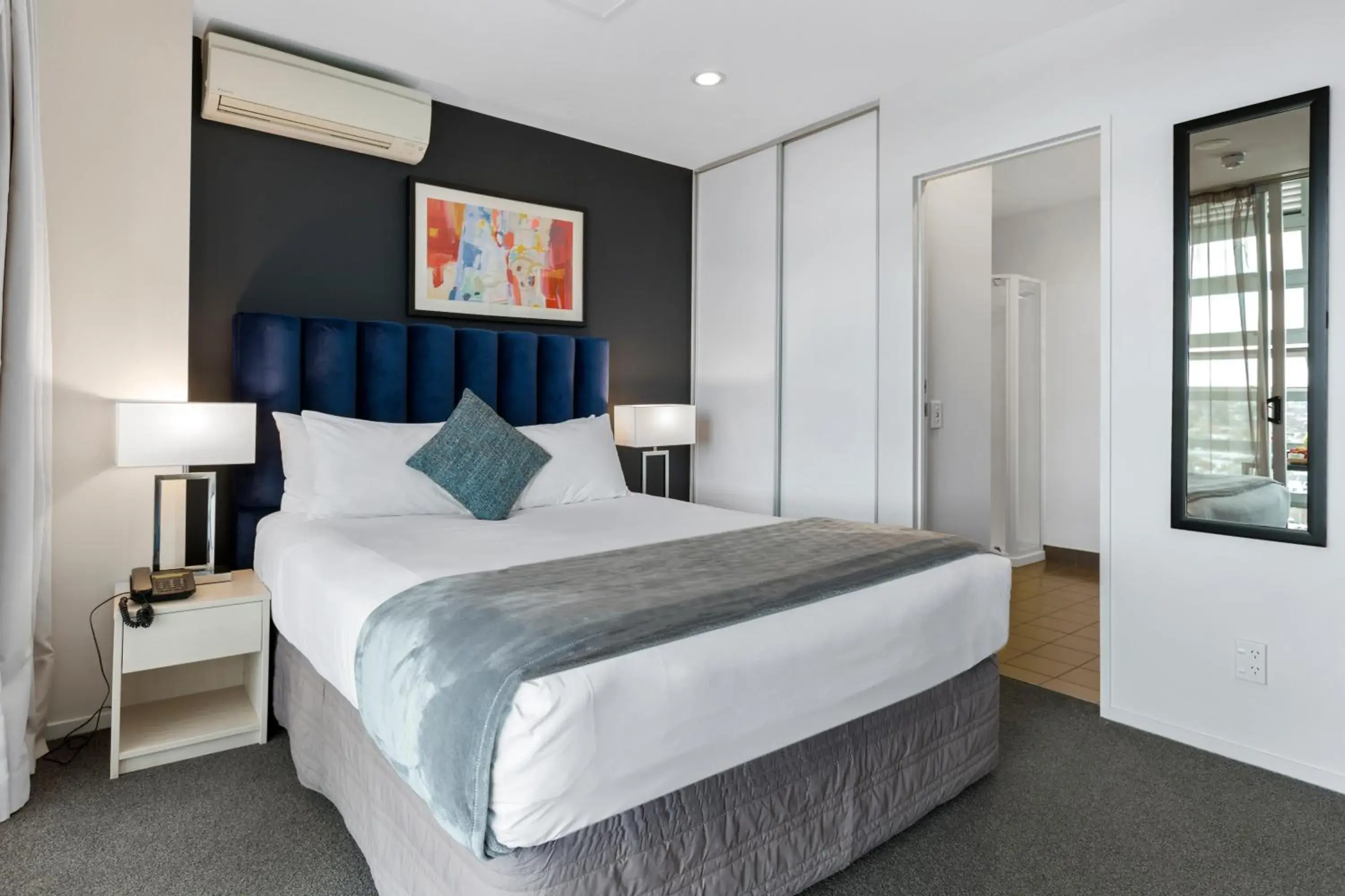 Bedroom, Bed in Proximity Apartments Manukau / Auckland Airport Bedroom, Bed in Proximity Apartments Manukau / Auckland Airport