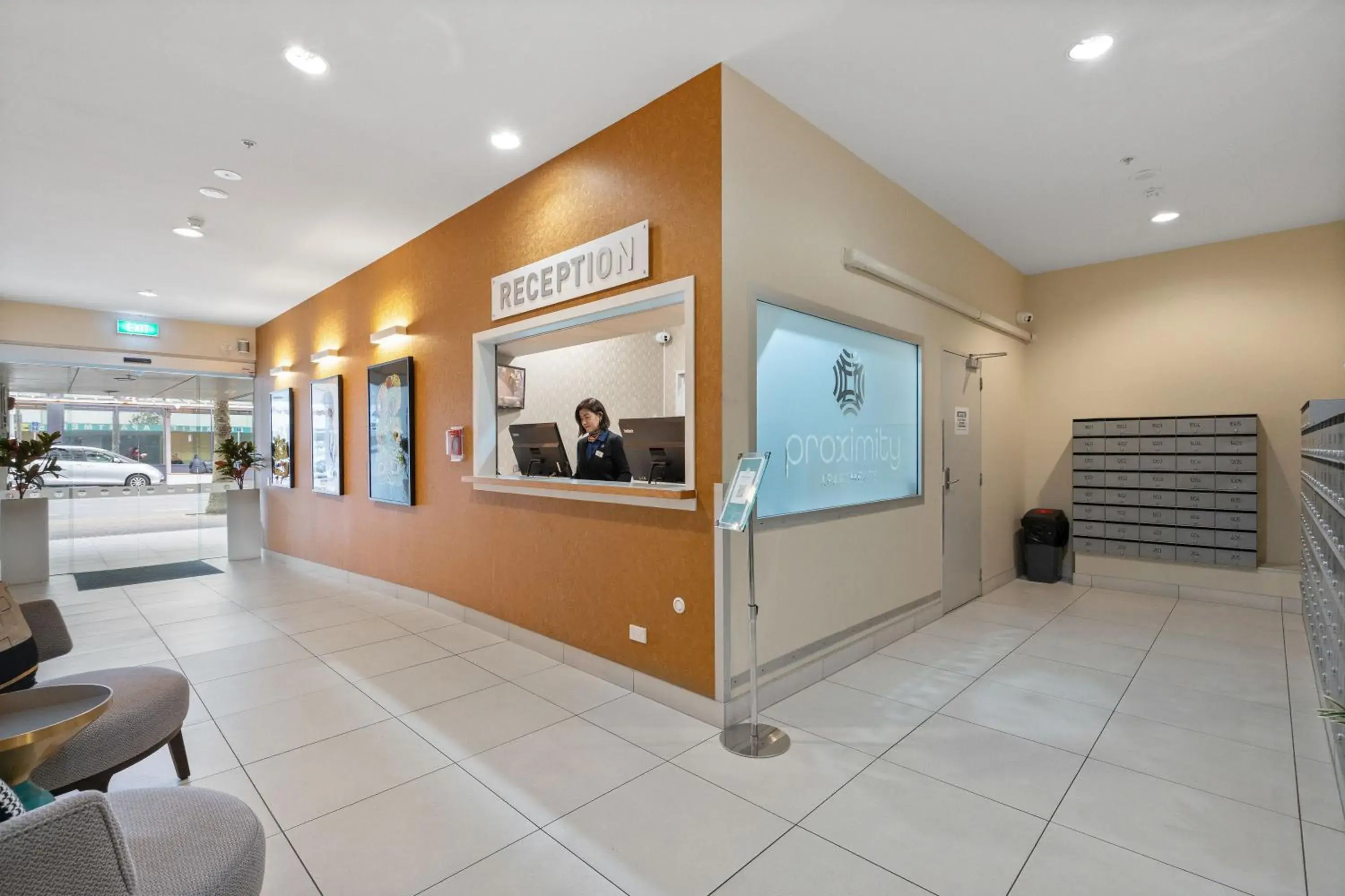 Lobby or reception in Proximity Apartments Manukau / Auckland Airport Lobby or reception in Proximity Apartments Manukau / Auckland Airport