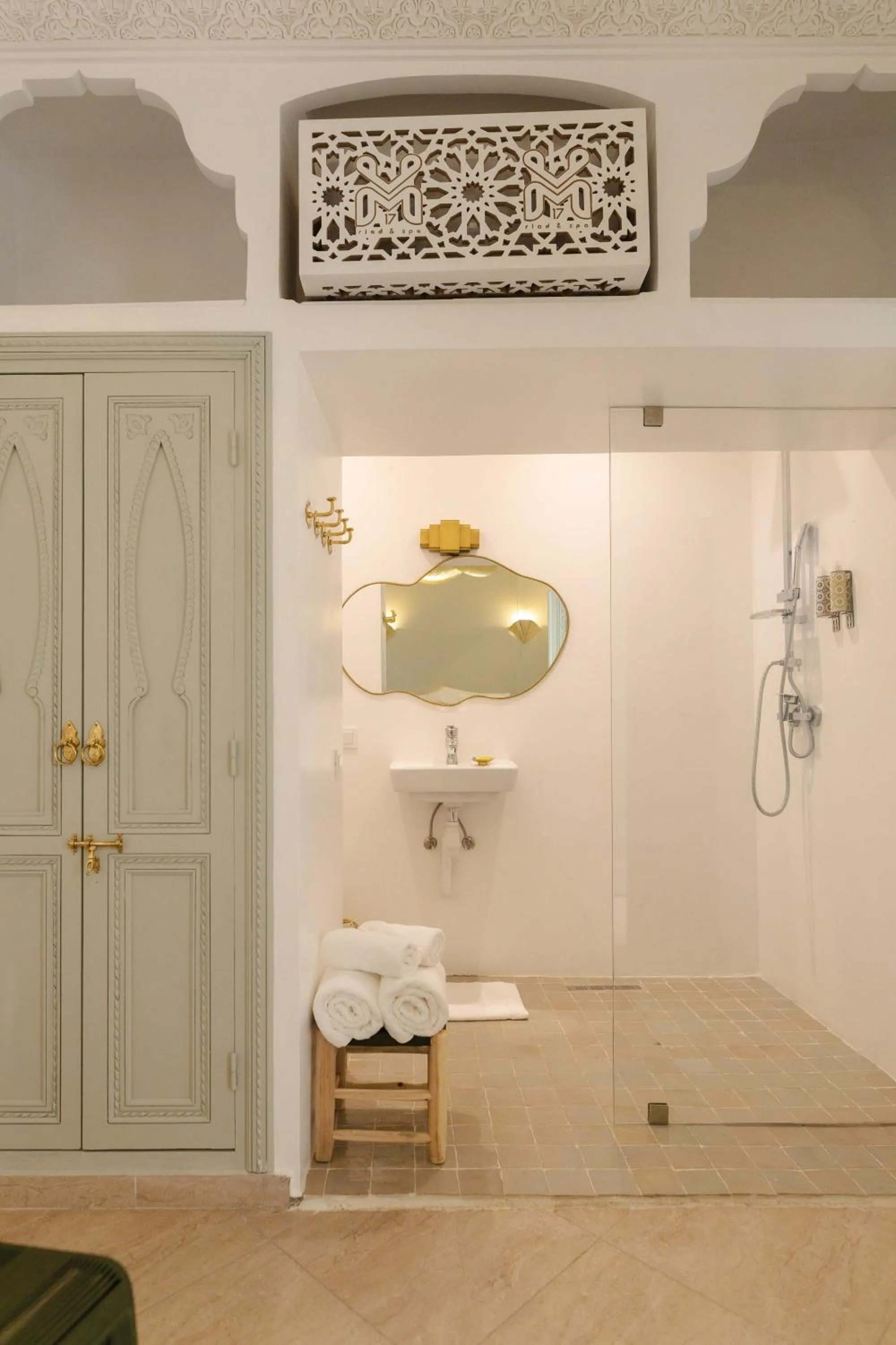Shower in Riad M17 - Hammam & Spa