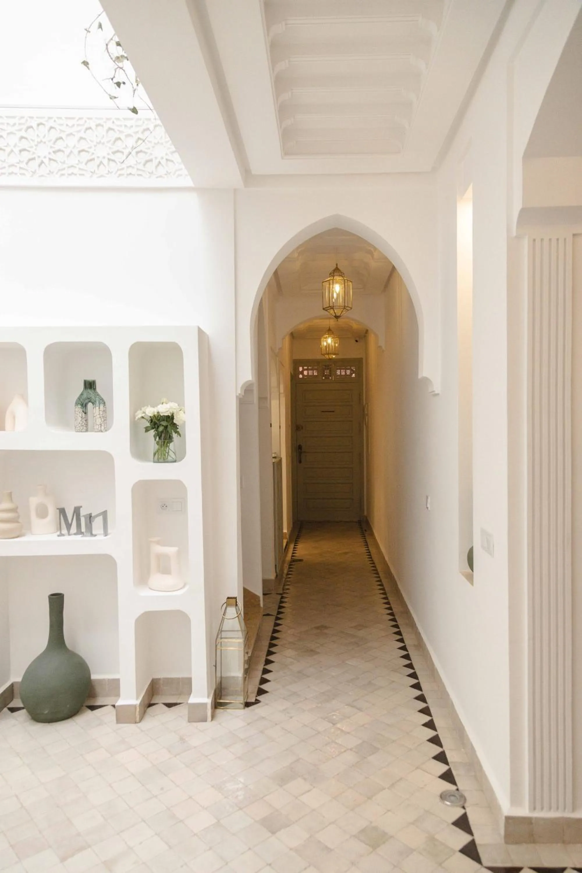 Inner courtyard view in Riad M17 - Hammam & Spa