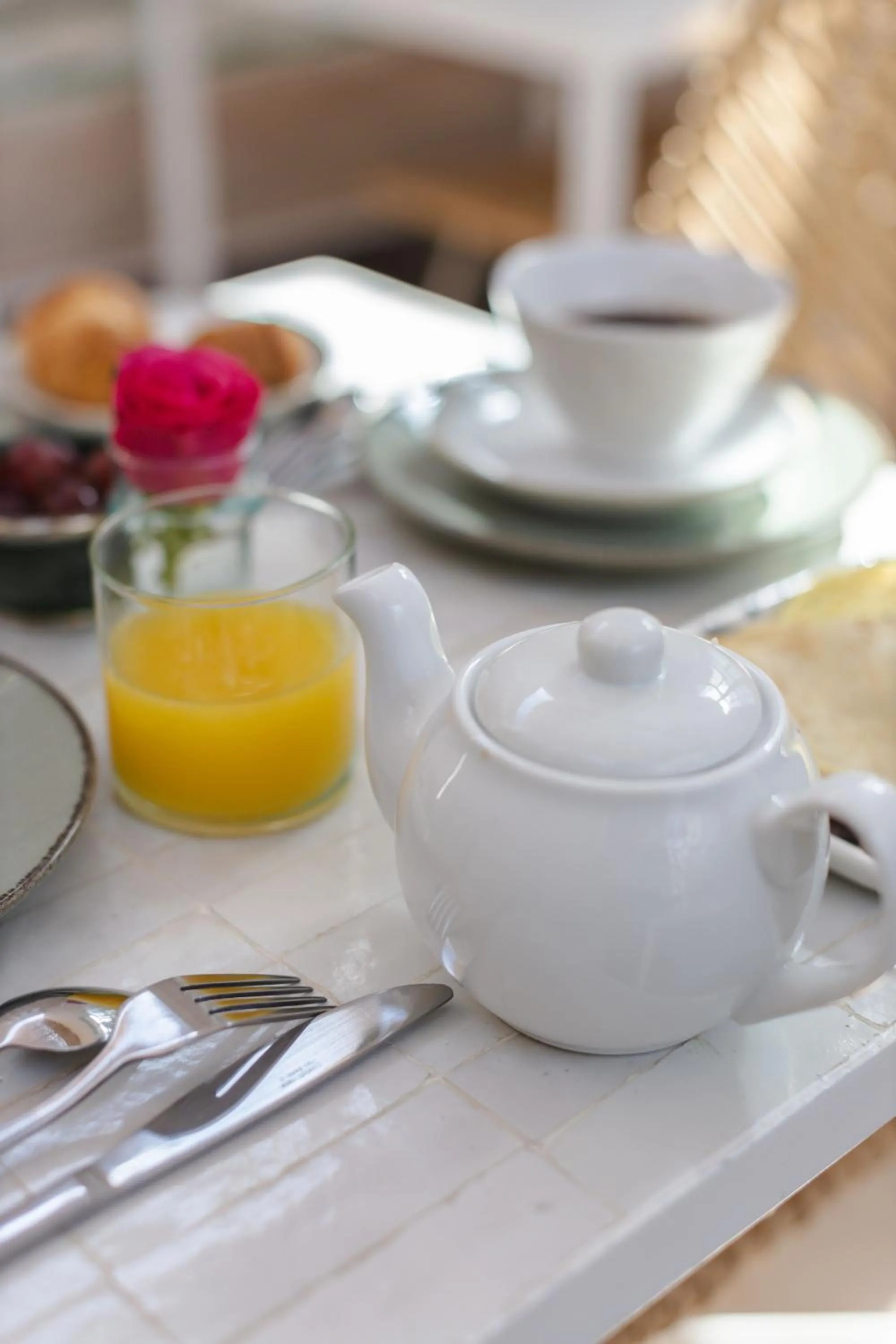 Breakfast in Riad M17 - Hammam & Spa
