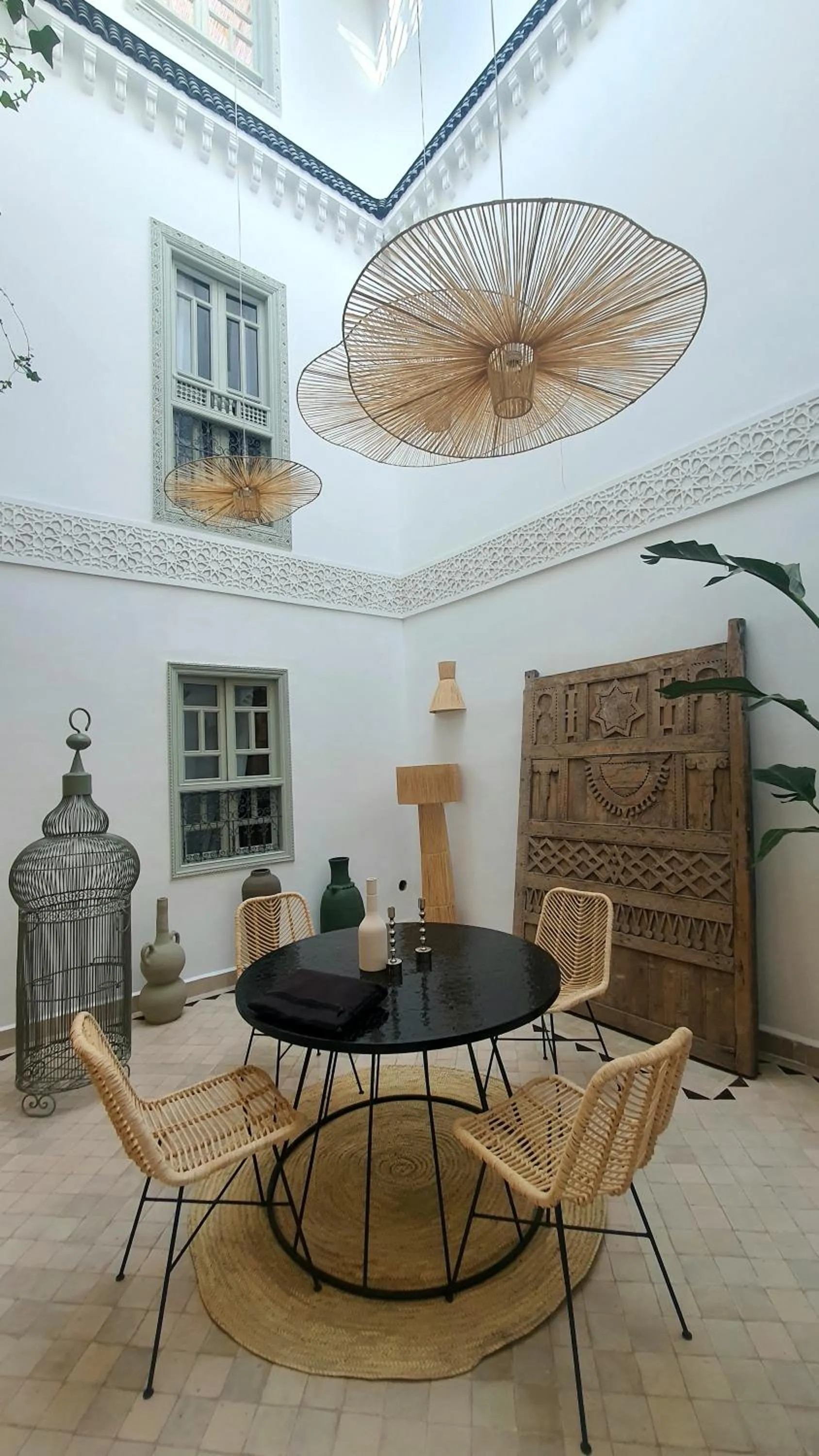 Patio in Riad M17 - Hammam & Spa