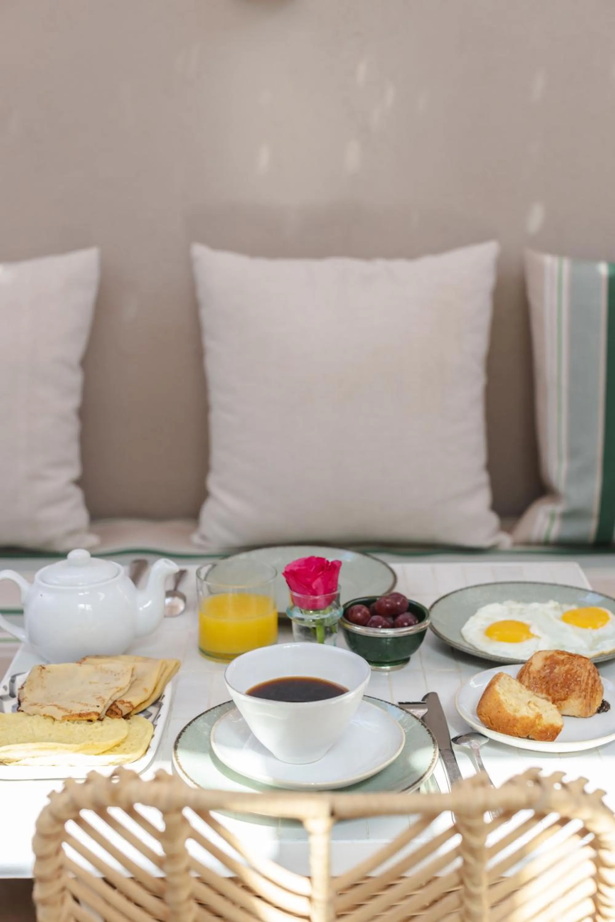 Breakfast in Riad M17 - Hammam & Spa