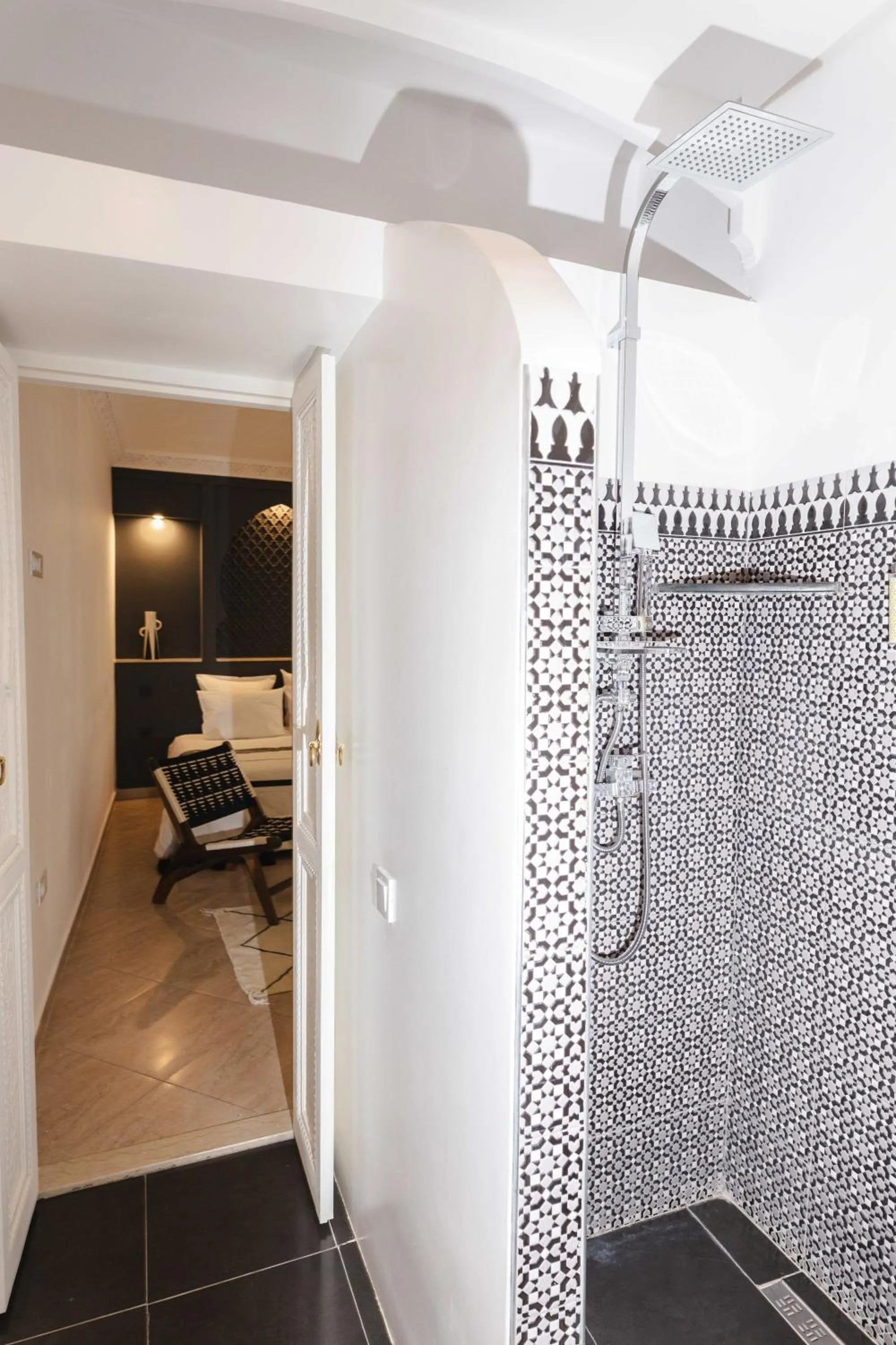 Shower in Riad M17 - Hammam & Spa