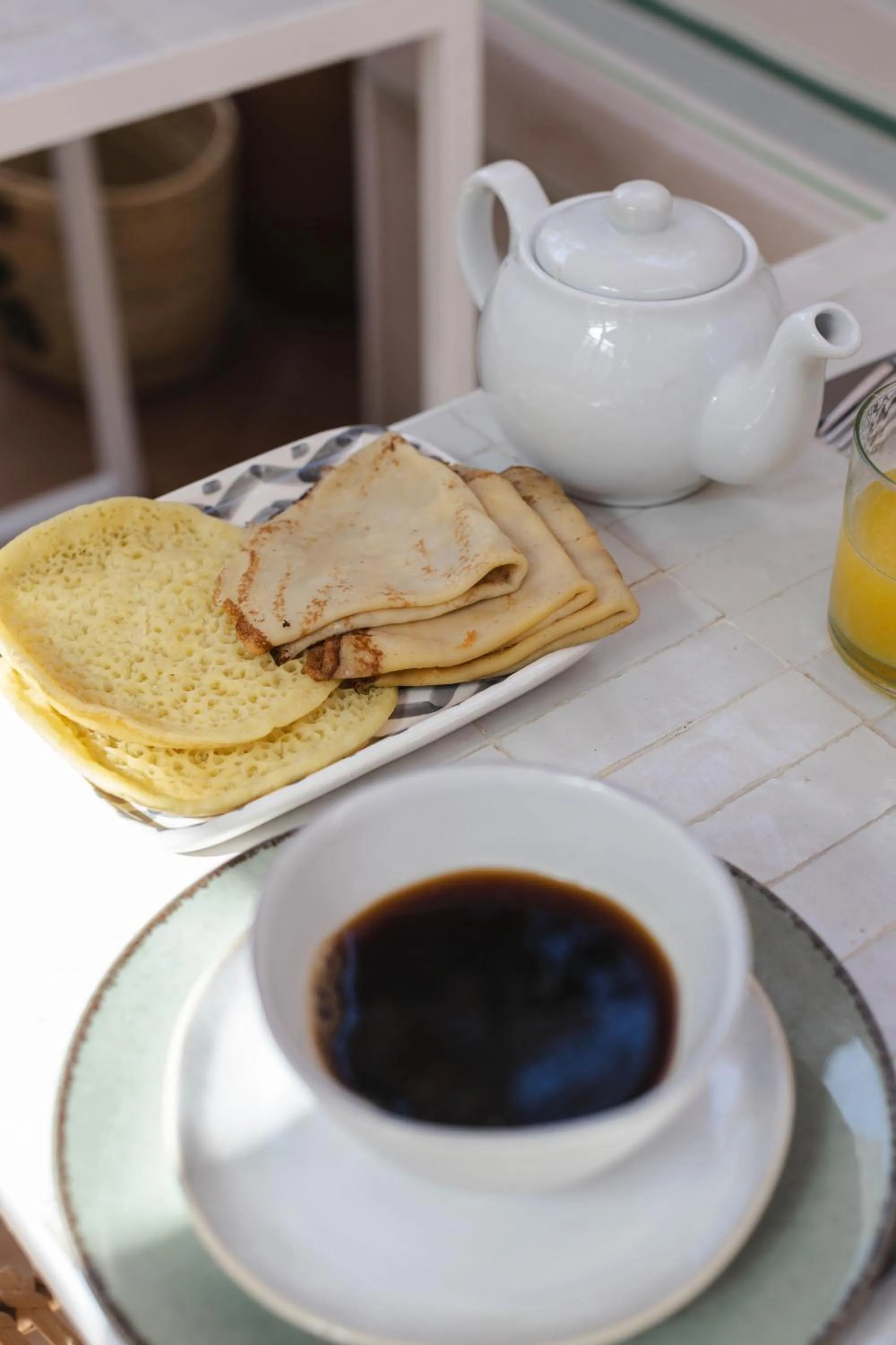 Breakfast in Riad M17 - Hammam & Spa
