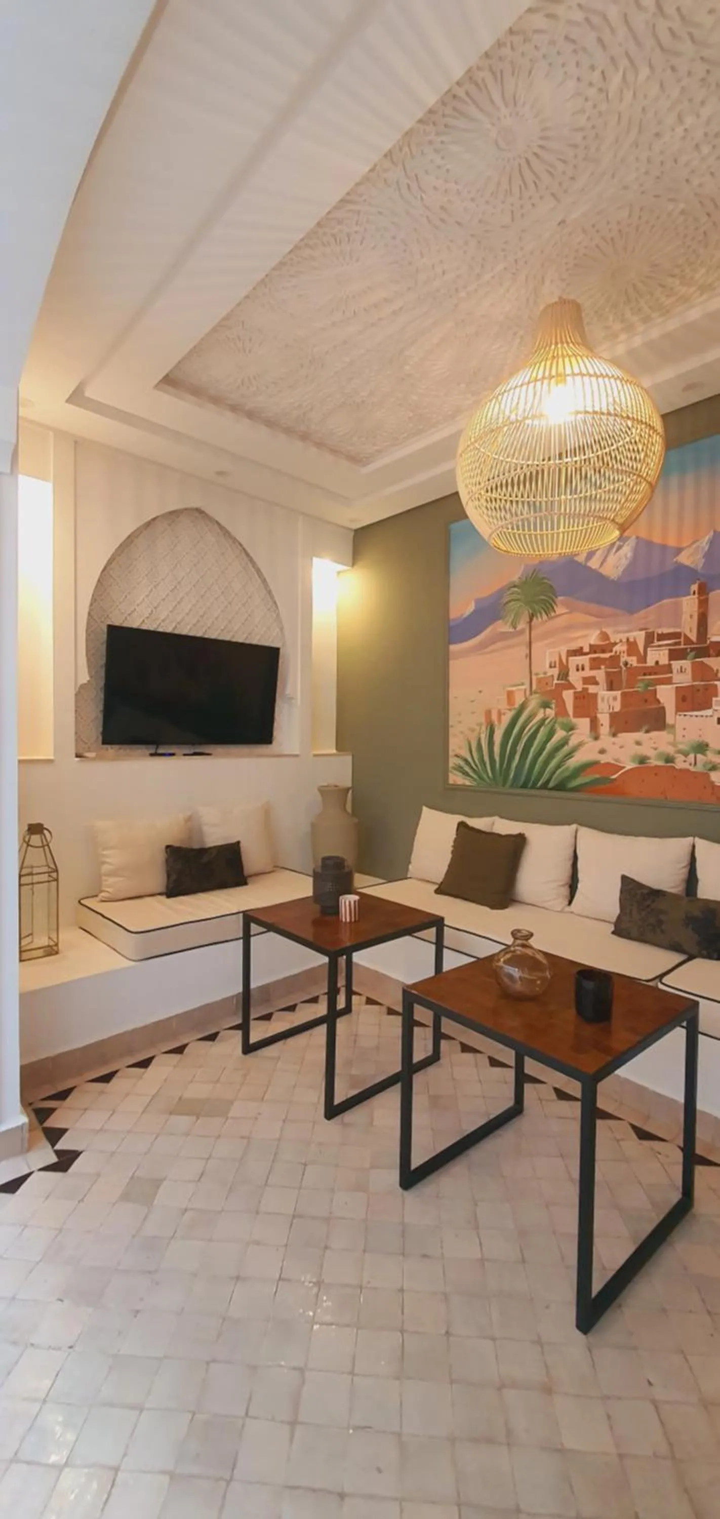 Living room in Riad M17 - Hammam & Spa