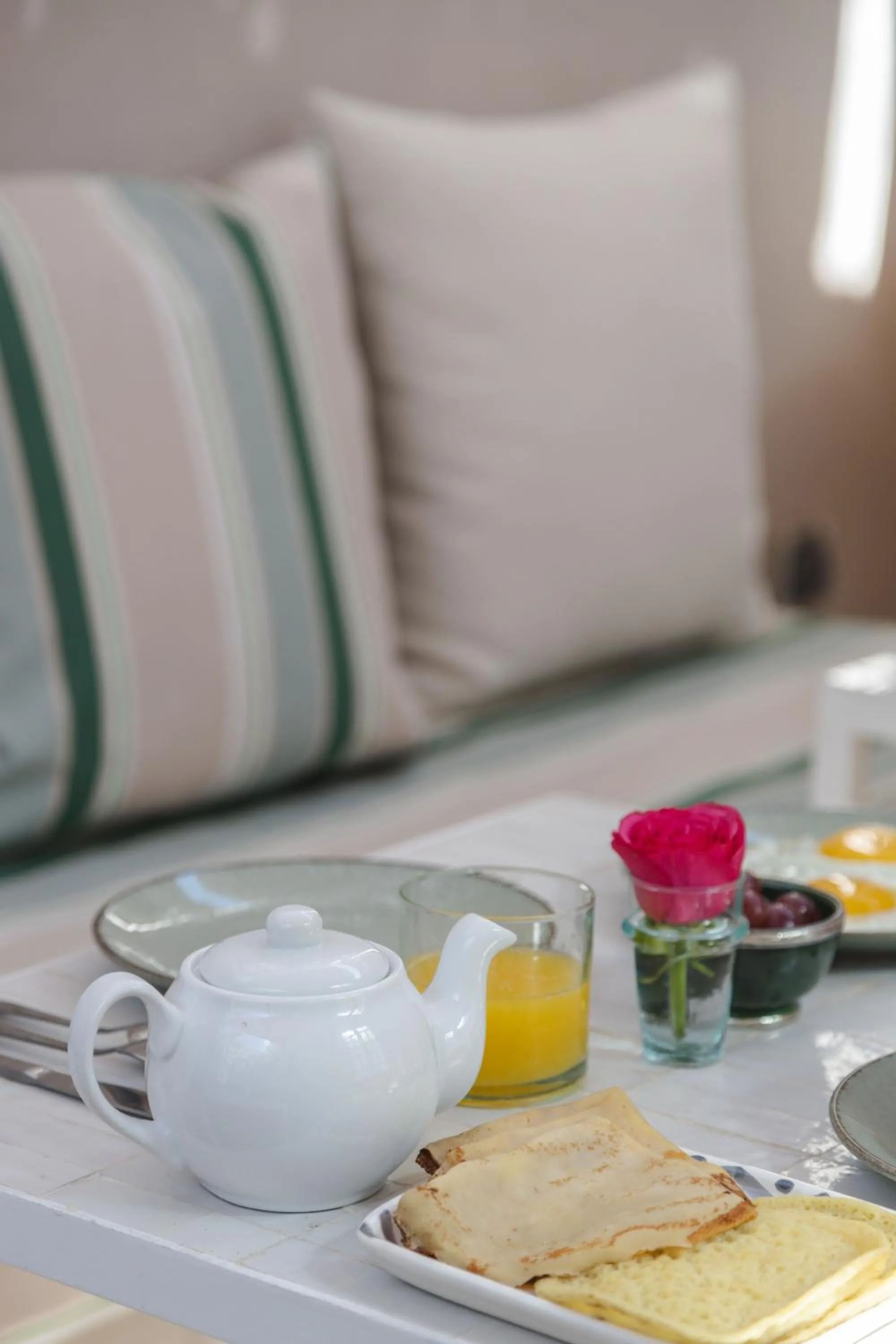 Breakfast in Riad M17 - Hammam & Spa