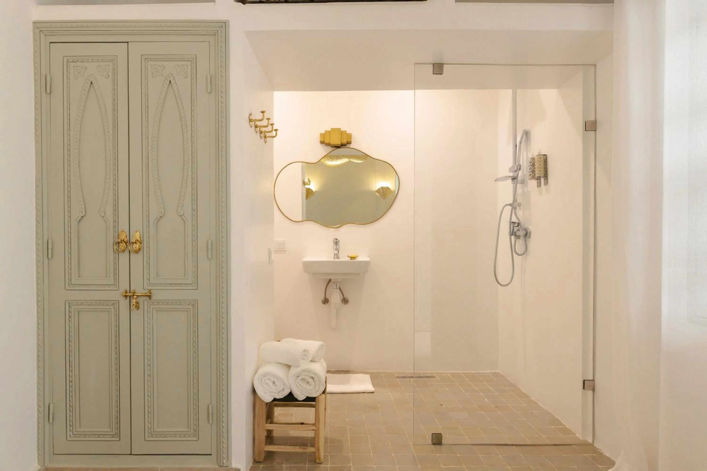Shower in Riad M17 - Hammam & Spa