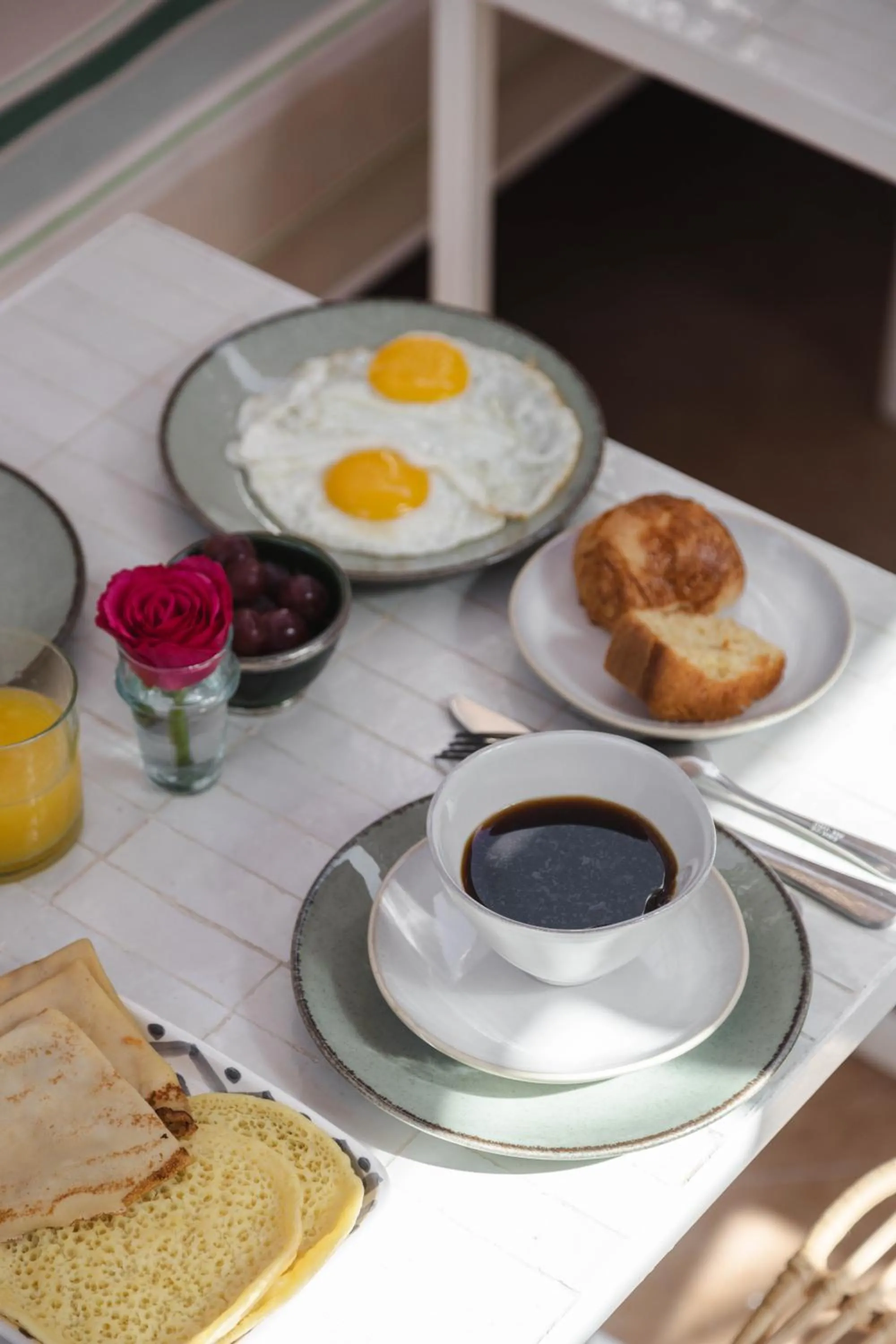 Breakfast in Riad M17 - Hammam & Spa