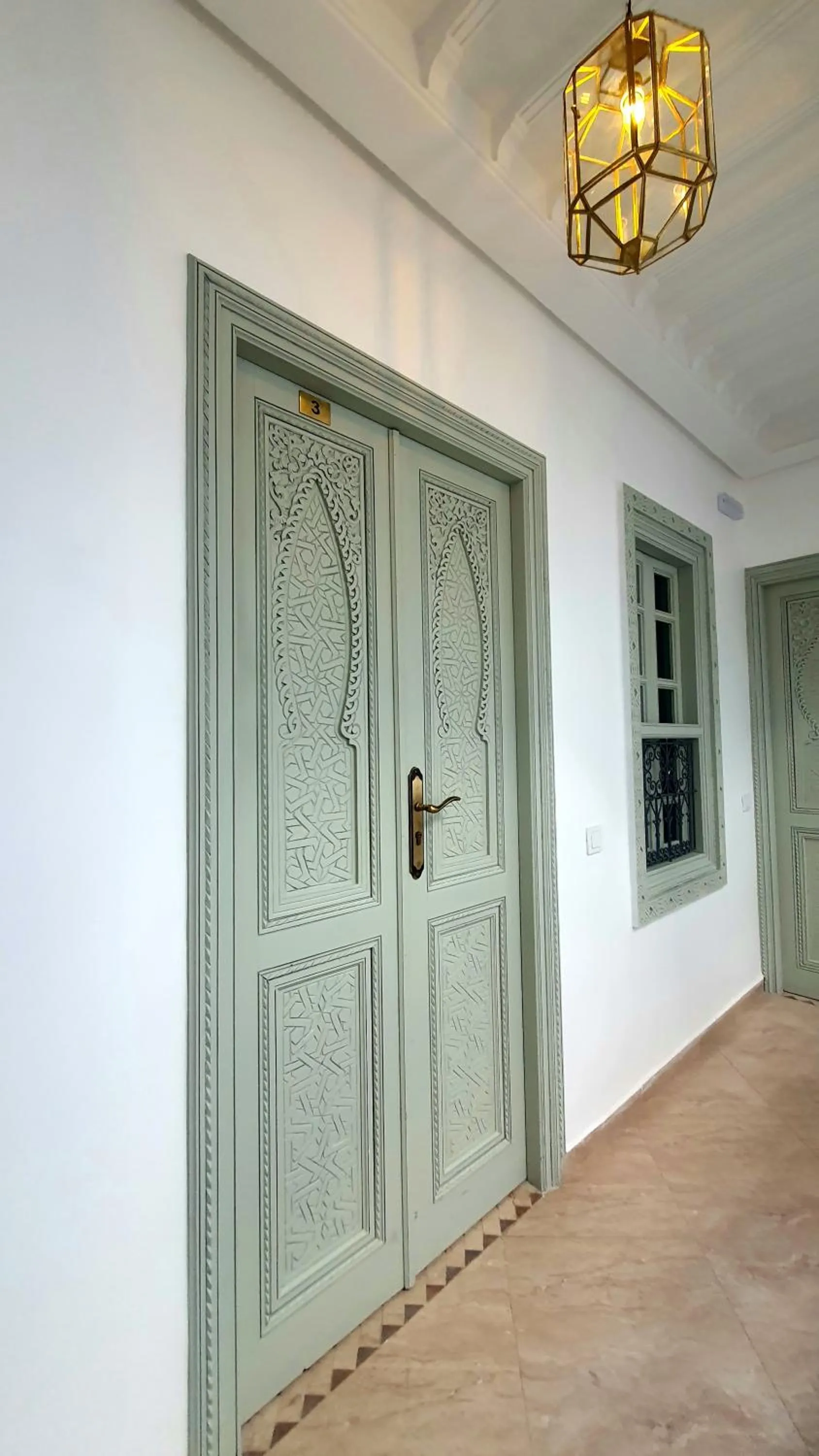 Decorative detail in Riad M17 - Hammam & Spa