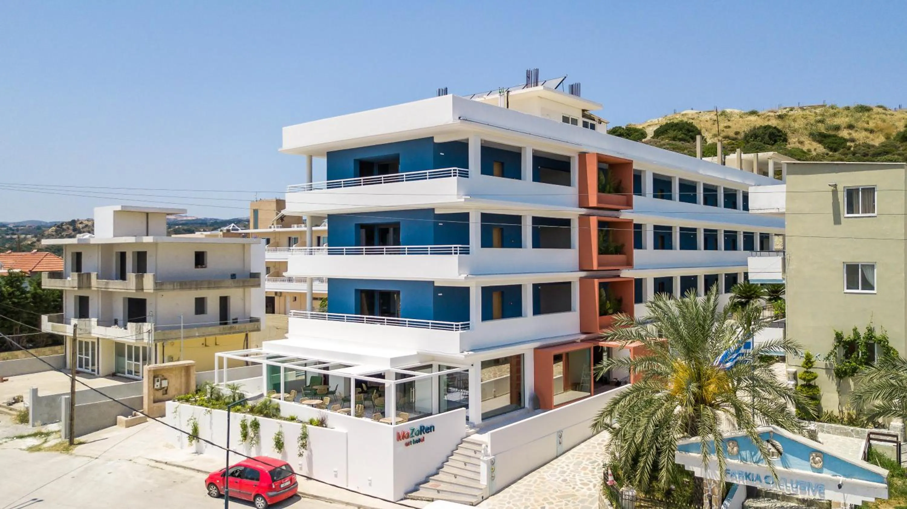 Property building in Mazoren Art Hotel